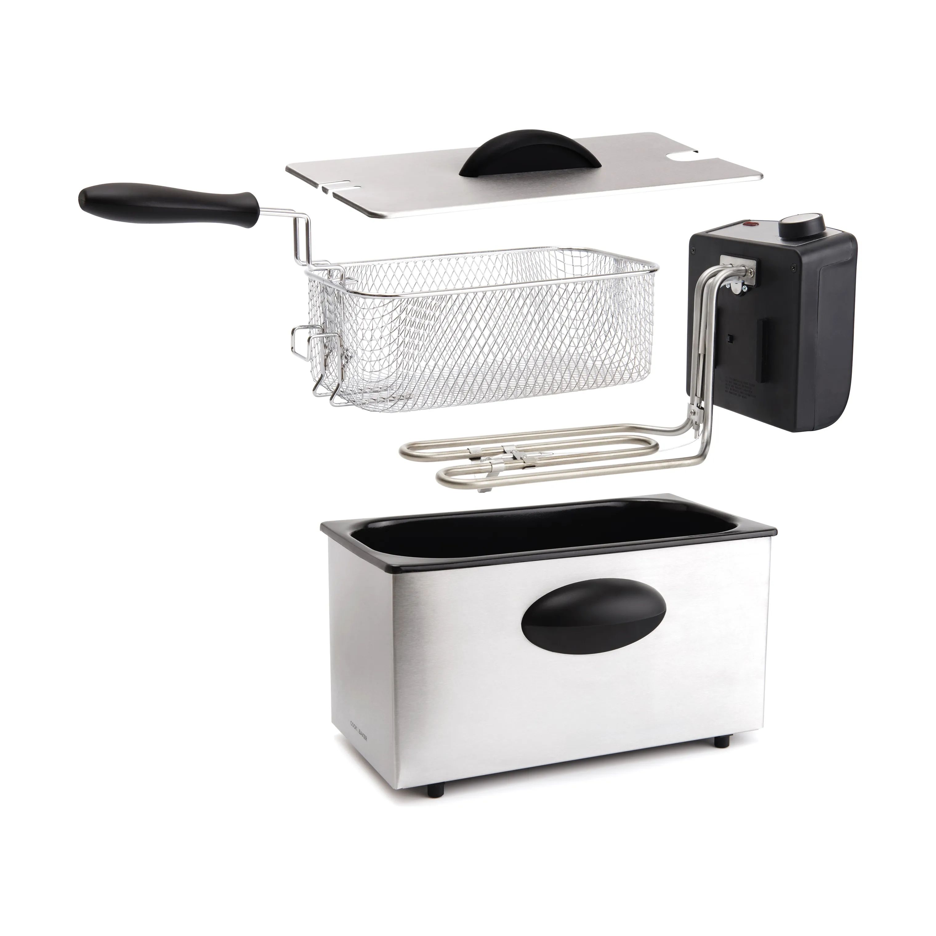Cook & Baker Frituregryder Frituregryde i Grå, 5