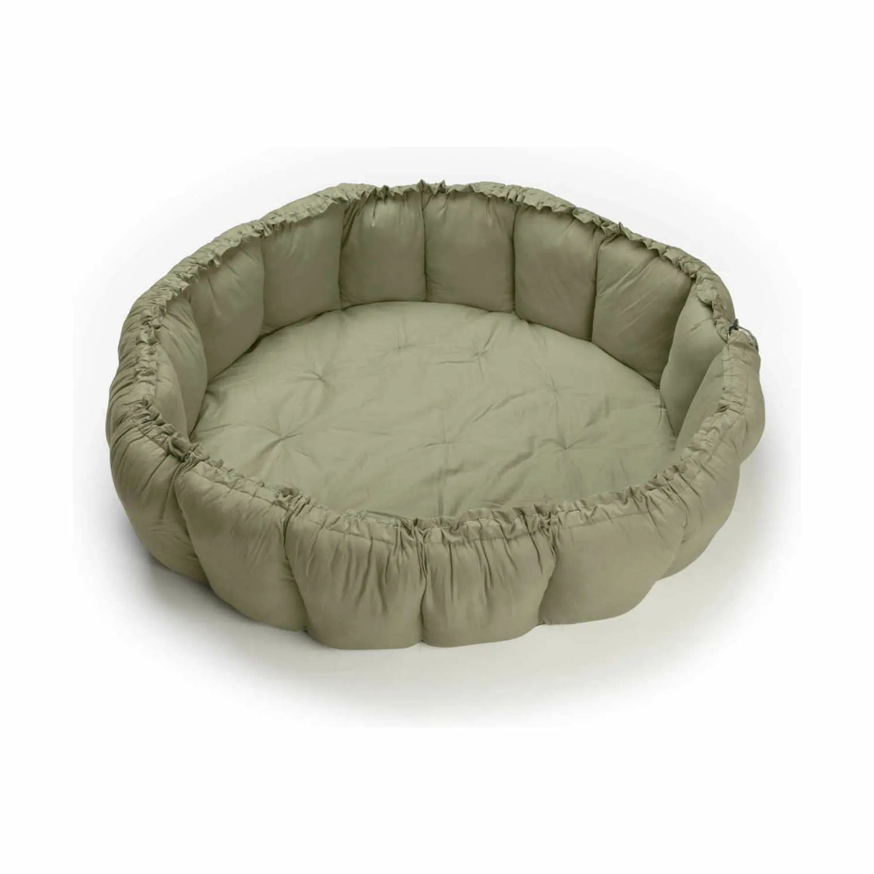 Play&Go Til børneværelset Bloom Babynest Legemåtte i Grøn, 1