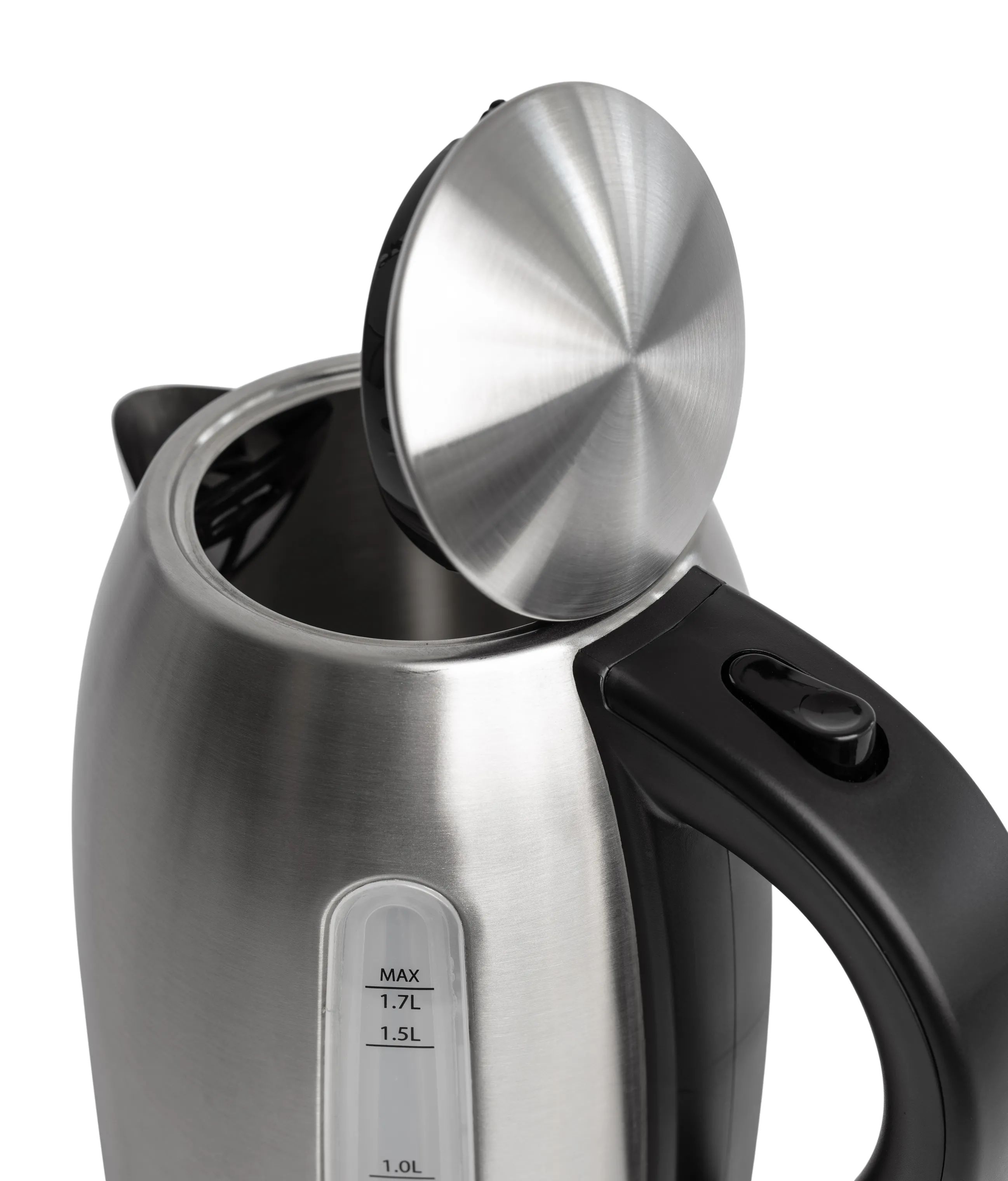 Cook & Baker Elkedler Elkedel i Stål, 1.7 L, 2