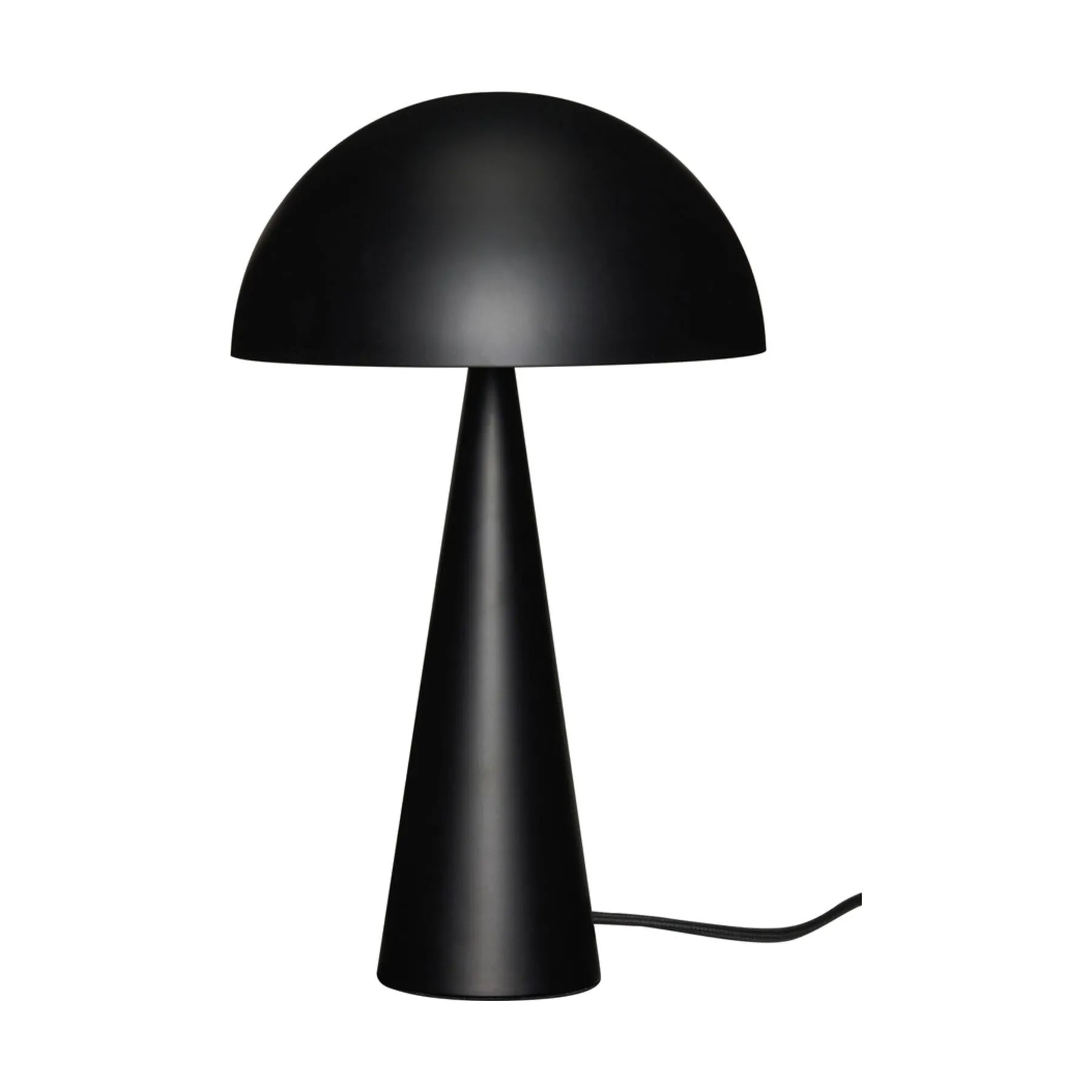 Hübsch Bordlamper Mush Bordlampe i Sort/Mat , 50 cm, 1