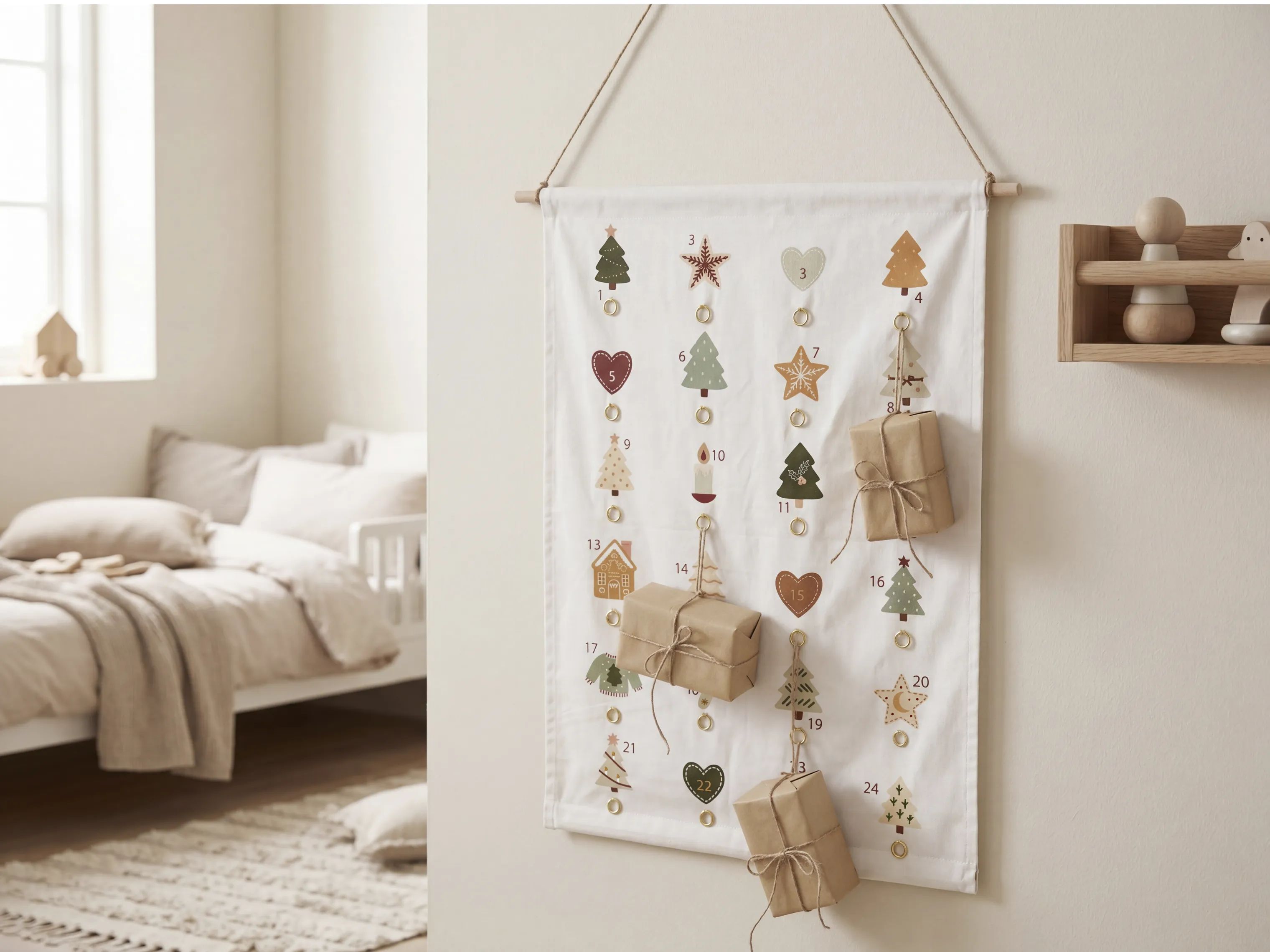 Södahl Øvrigt julepynt Merry Moments Julekalender i Grøn, 2