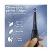 Oral-B Eltandbørster iO2 iO 2 Elektrisk Tandbørste i Night Black, 2