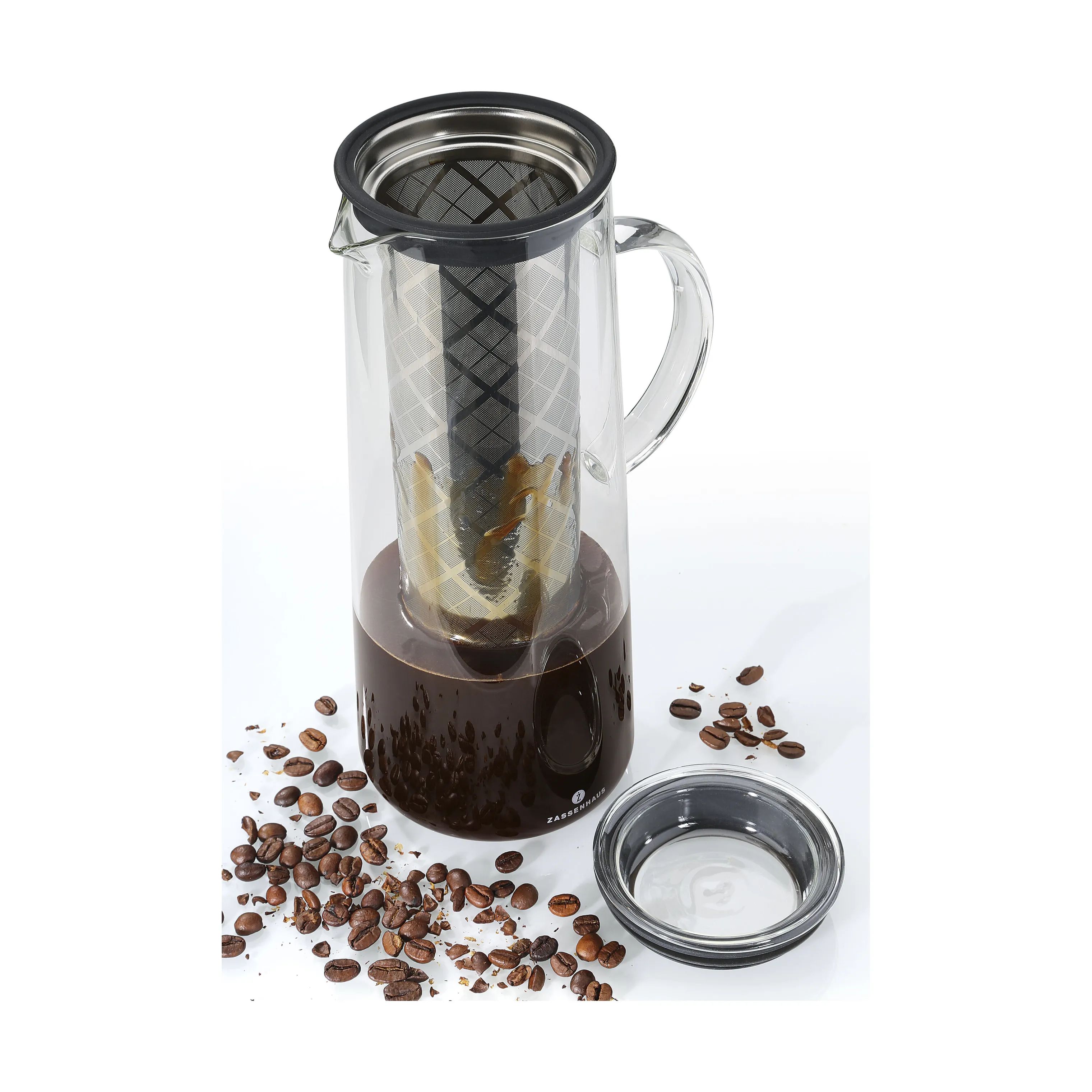 Zassenhaus Stempelkander Aroma Kaffebrygger i Sølv, 4