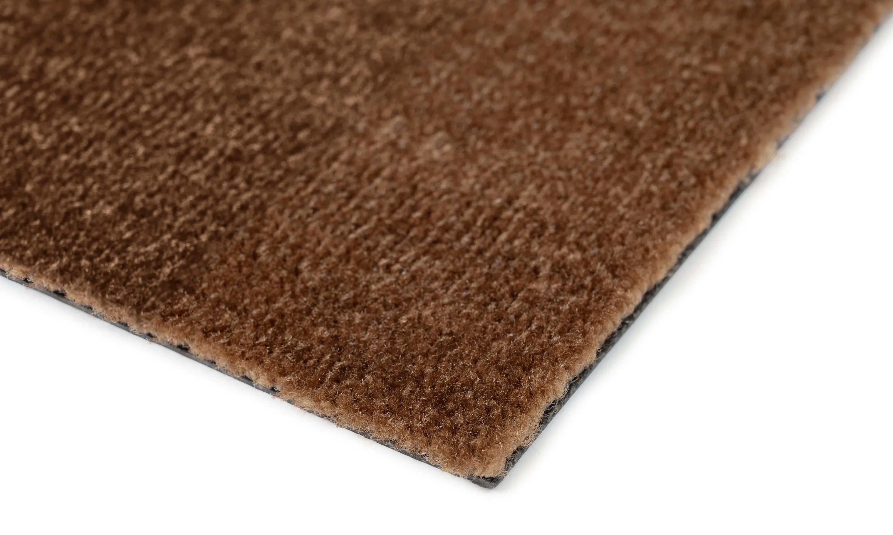 Tica Copenhagen Gulvtæpper Uni Color Gulvtæppe i cognac, B90 x L130 cm, 6