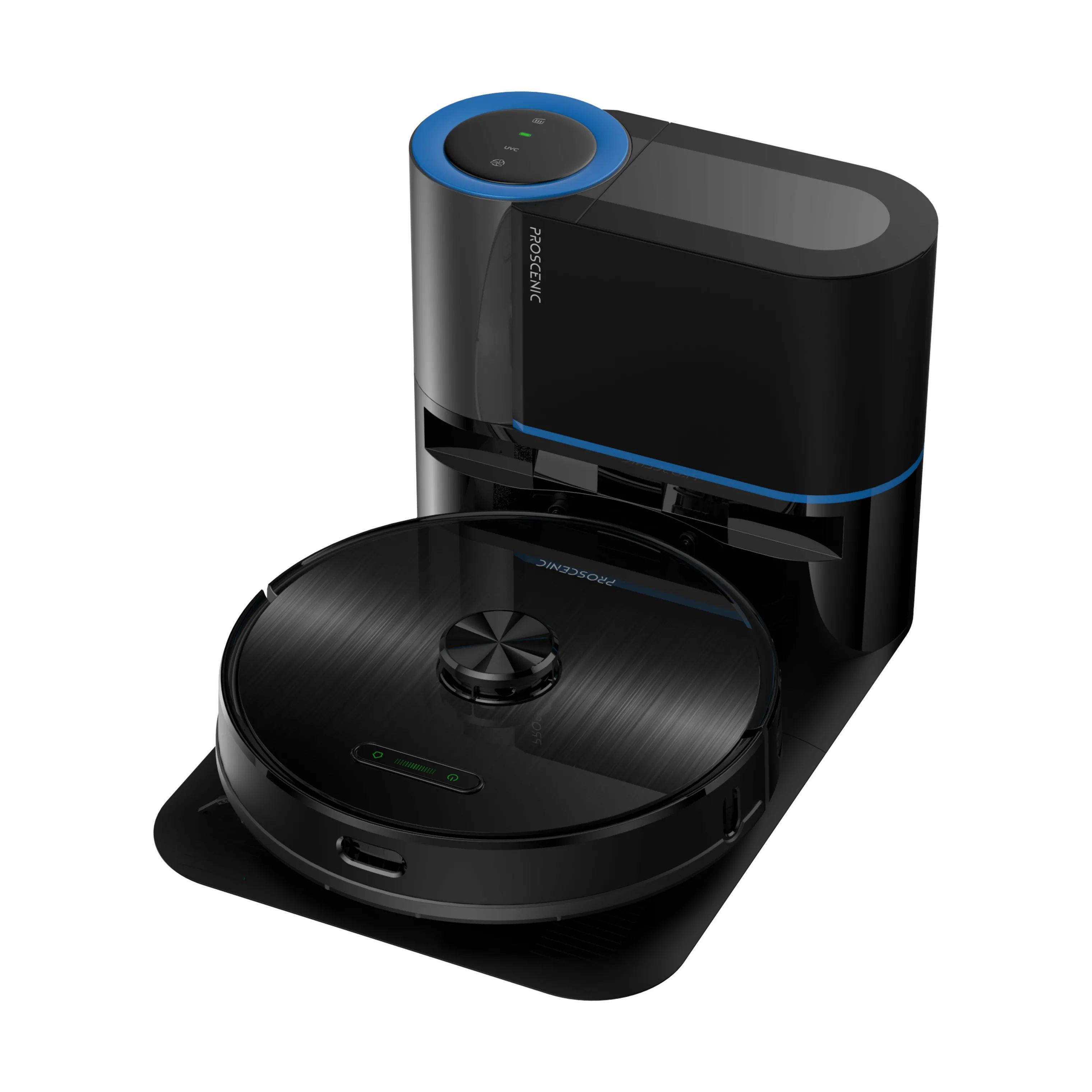 Proscenic Robotstøvsugere M9 Robotstøvsuger i Sort, 1