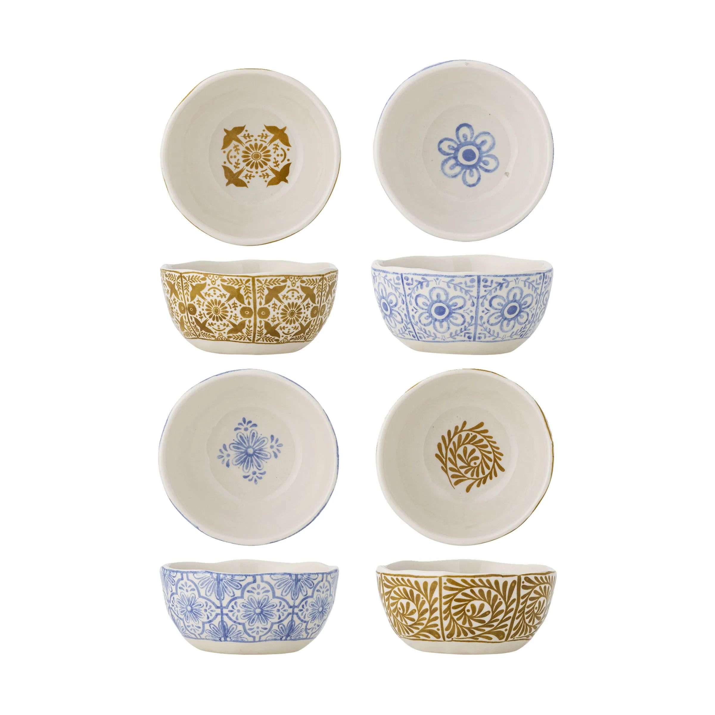 Creative Collection Skåle Milton Skål - 4 stk. i Blue, 1