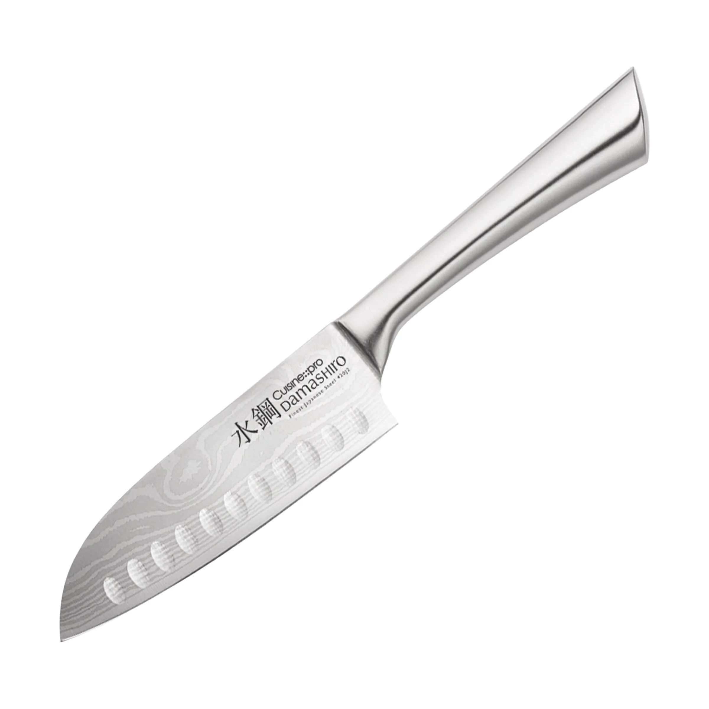 THE CUSTOM CHEF™ Santokuknive Cuisine::pro®
Damashiro® Cuisine::pro Damashiro® Try Me Santokukniv i Sølvfarvet, 1