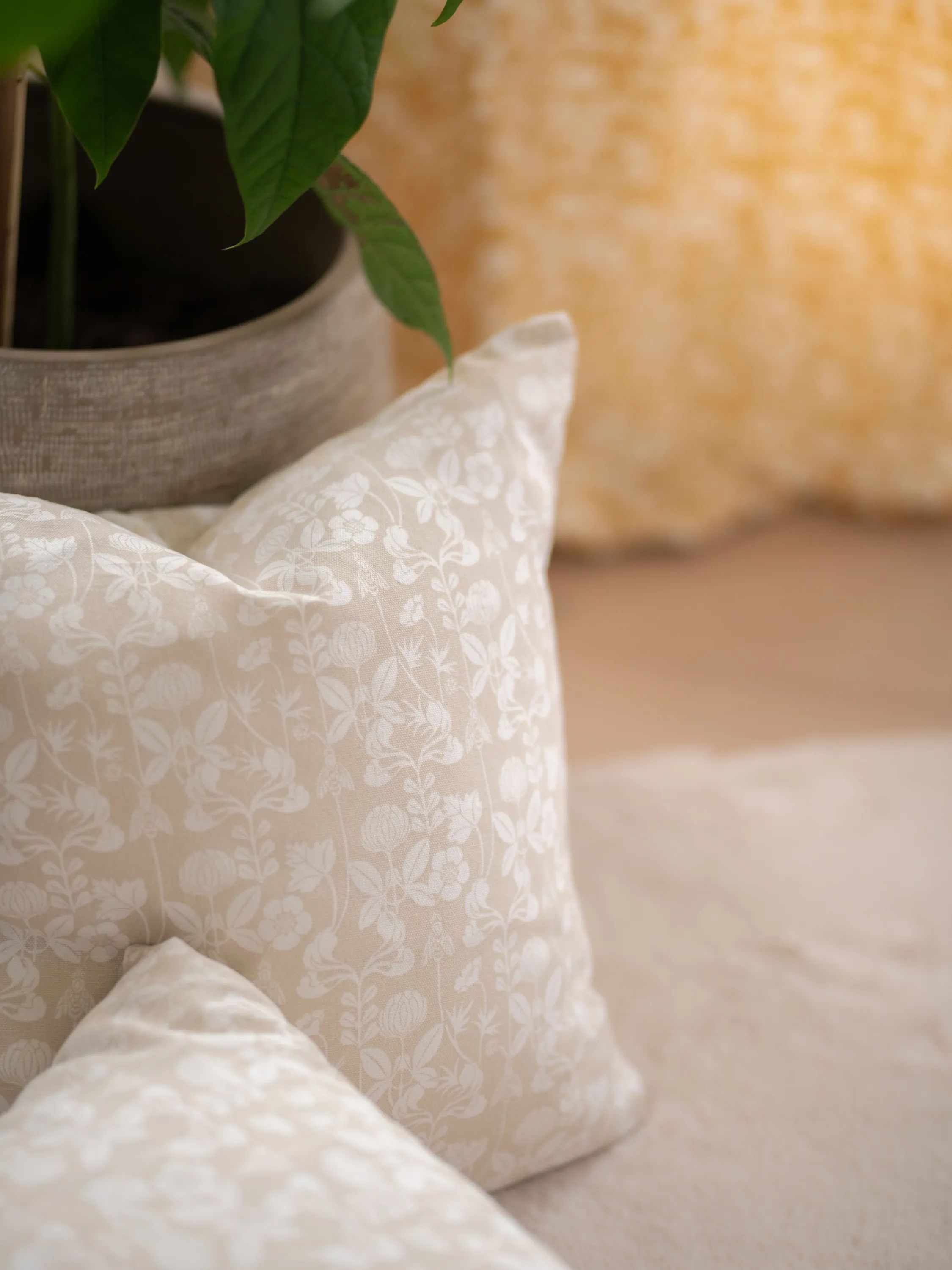 Svanefors Pyntepuder De Mina Pude i Beige, 2