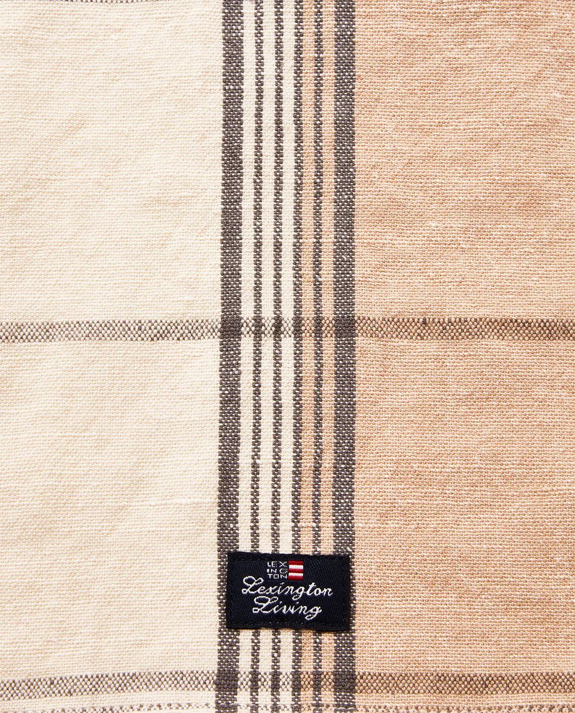 Lexington Viskestykker A Parkside Collection Viskestykke i beige/hvid, 2