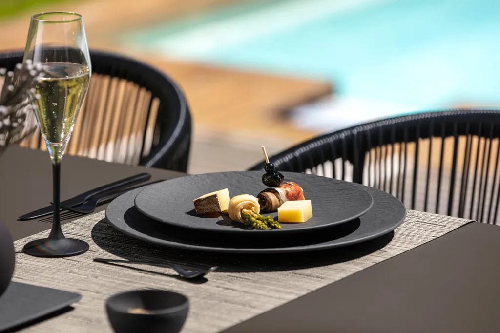 Villeroy & Boch Middagstallerkener Manufacture Rock Middagstallerken i 27,1 cm, 3