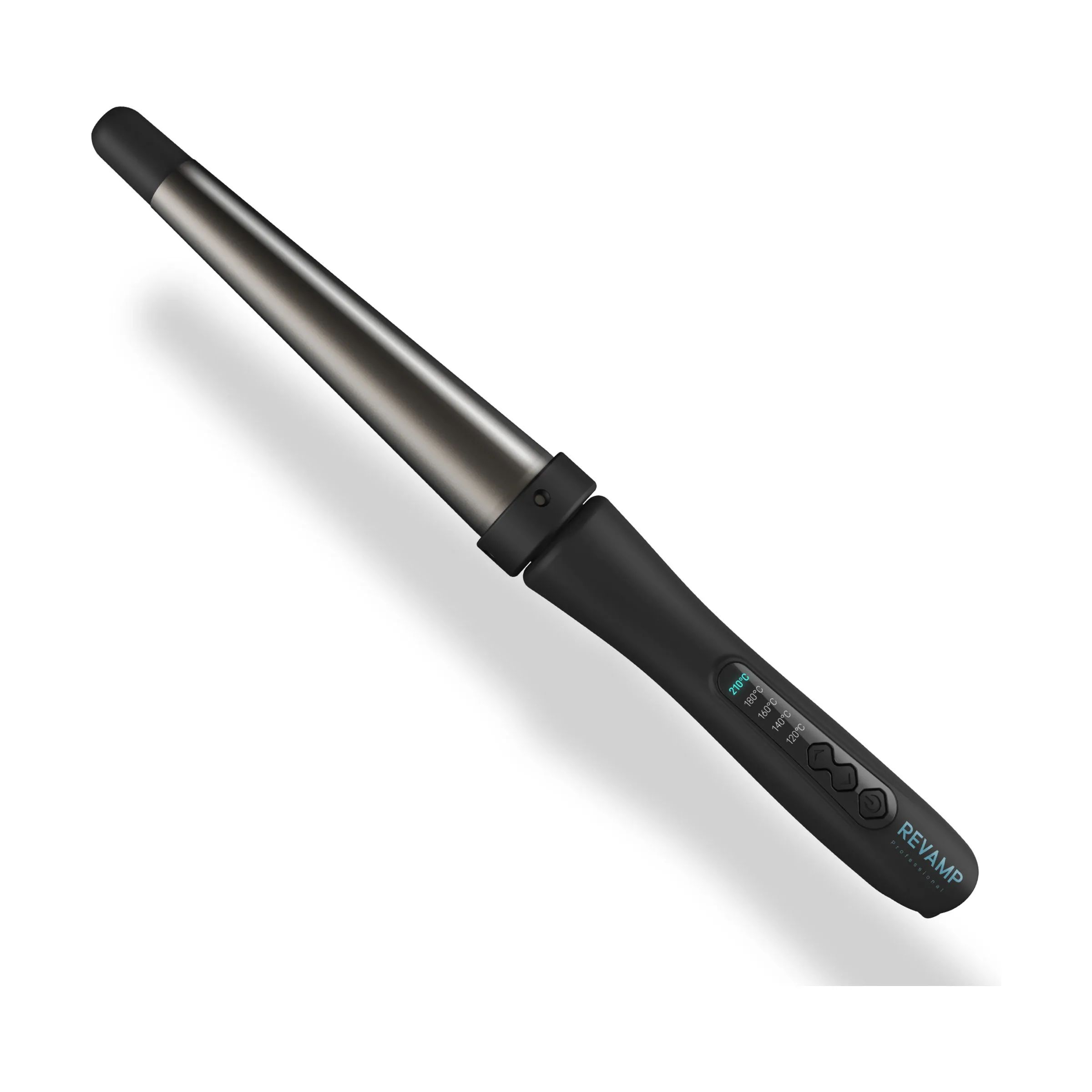 Revamp Krøllejern Progloss Big Wand Krøllejern i Sort, 1