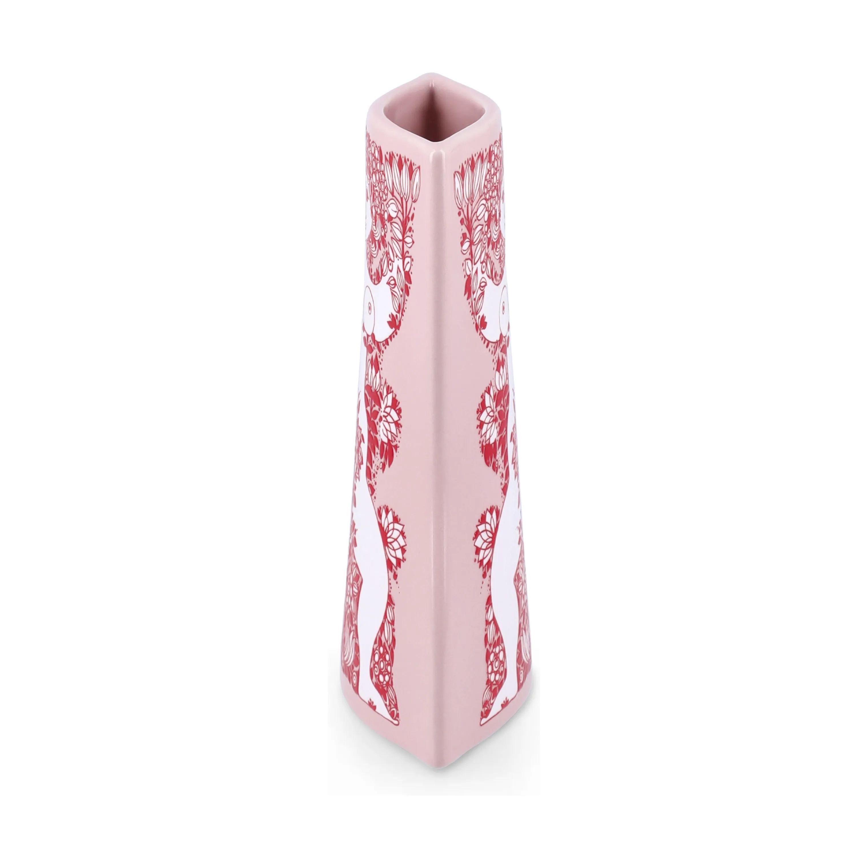 Bjørn Wiinblad Vaser Nina Vase i Pink/Rød, 7
