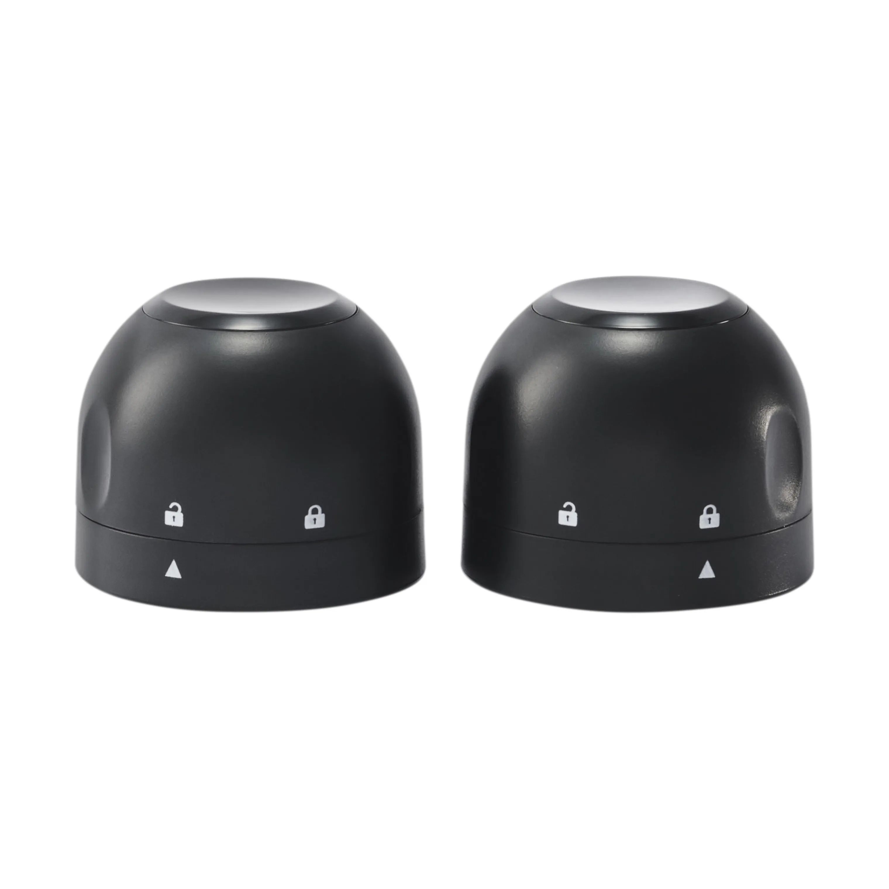 Sommelier by CASA Living Øvrigt champagnetilbehør Sommelier Champagnestoppere - 2 stk. i sort, 1