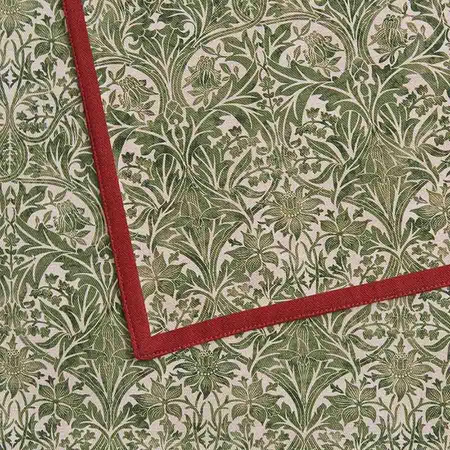 Spode Stofservietter Morris & Co. Stofserviet - 2 stk. i Rød/grøn/hvid, 2