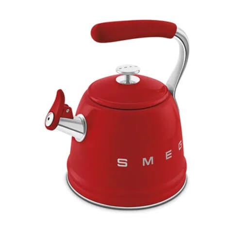 Smeg Kedler 50's Style Fløjtekedel i Rød, 3