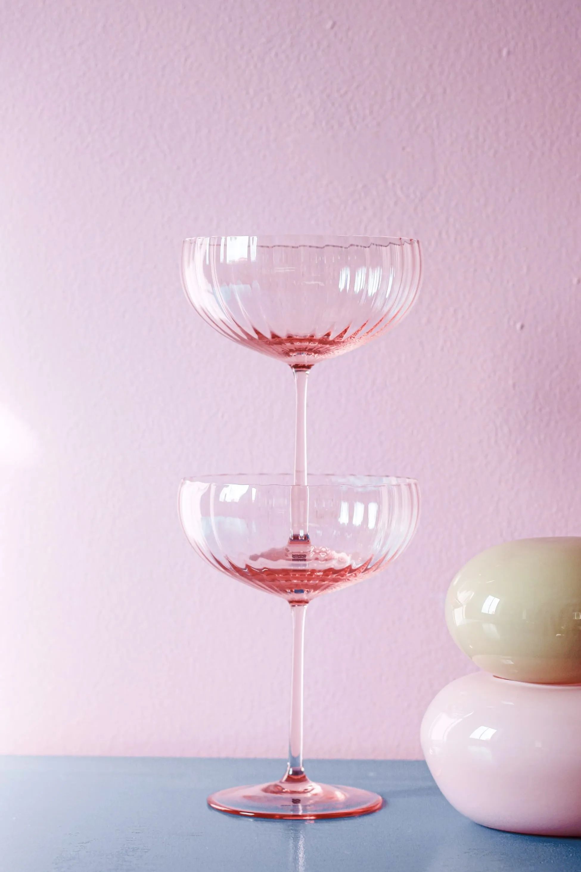 Anna von Lipa Champagneglas Lyon Champagneglas i Lyserød, 3