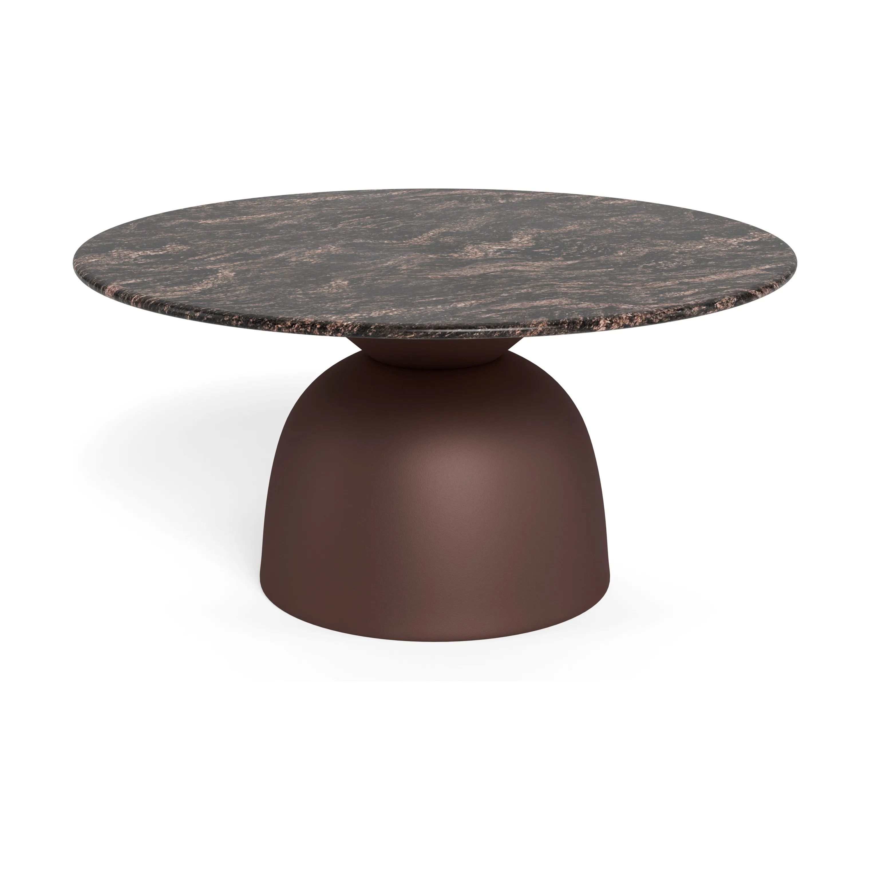 CASA Living Sofaborde Ferrol Sofabord i Brun, 80 cm, 1