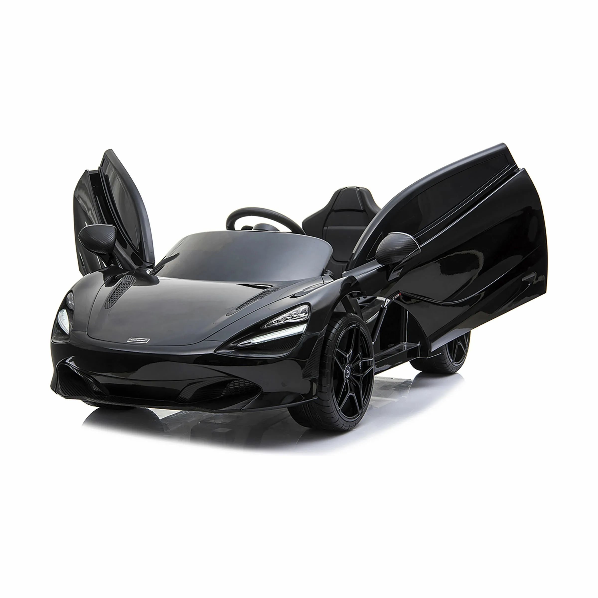 NORDIC PLAY Speed El-biler til børn Elektrisk Bil - McLaren 720S i sort, 2