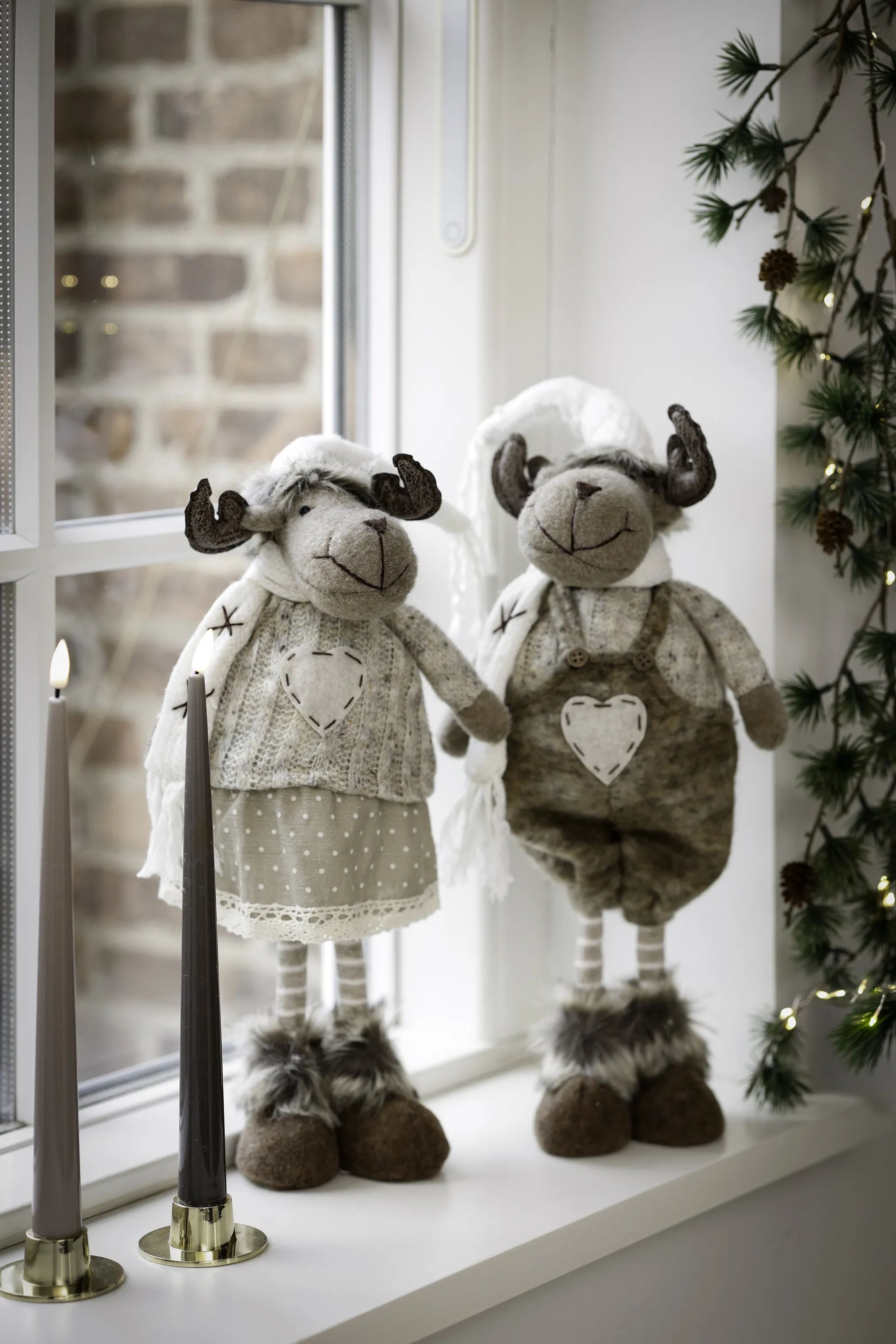 Casa Christmas Julefigurer Rensdyr - Dreng i dreng, 2