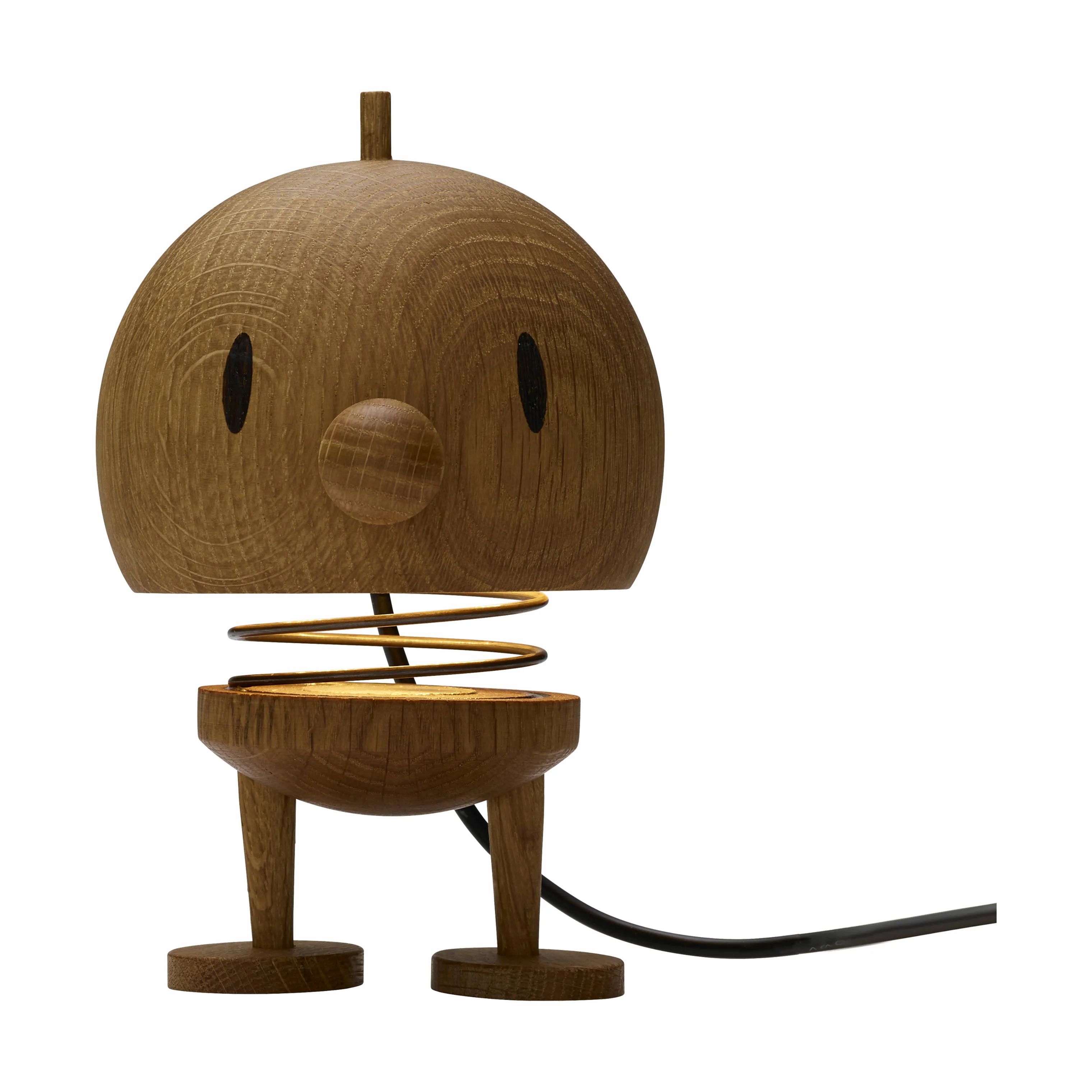 Hoptimist Øvrige figurer Woody - Lampe i Egetræ, 1