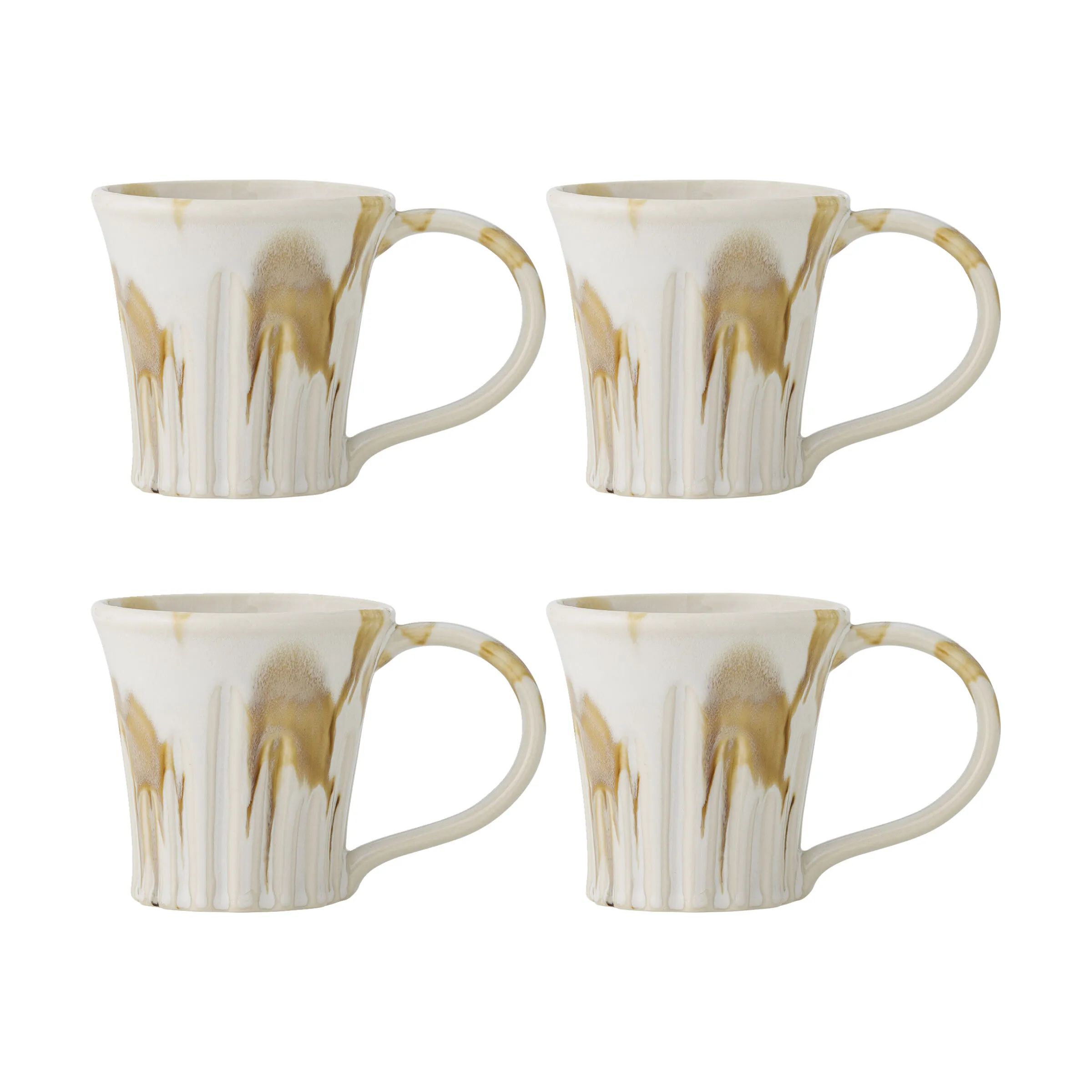 Creative Collection Krus og kopper med hank Joseph Krus - 4 stk. i Brown, 1