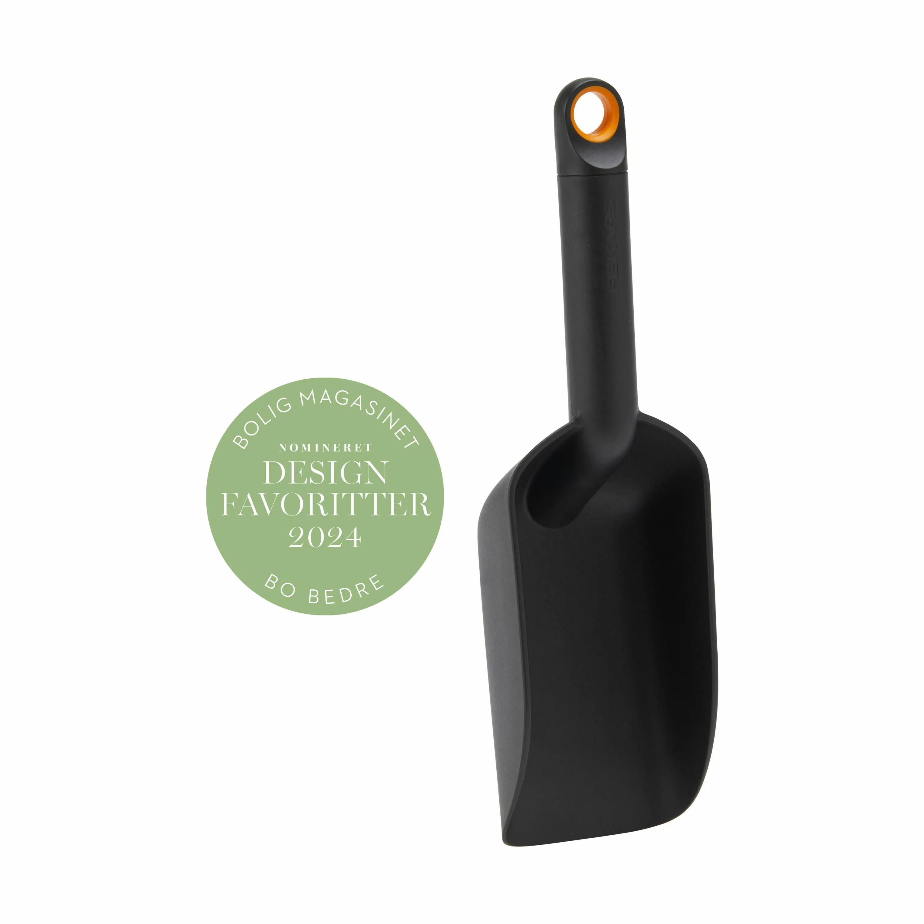 Fiskars Haveredskaber Plant Care Planteskovl - Medium i Sort/orange, 1