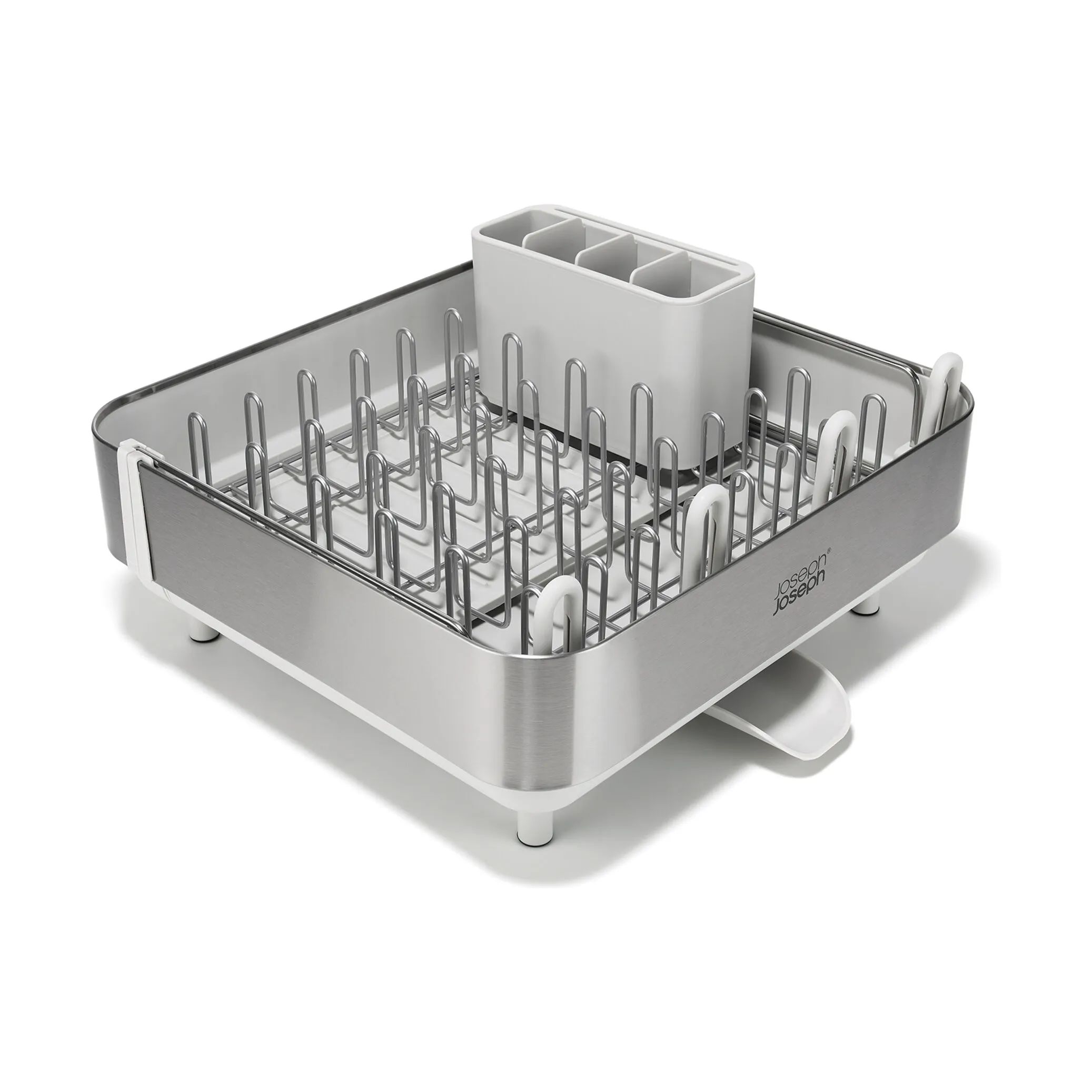 Joseph Joseph Opvaskestativer Extend Steel Plus Extend Steel+ Opvaskestativ i Light Stone, 4