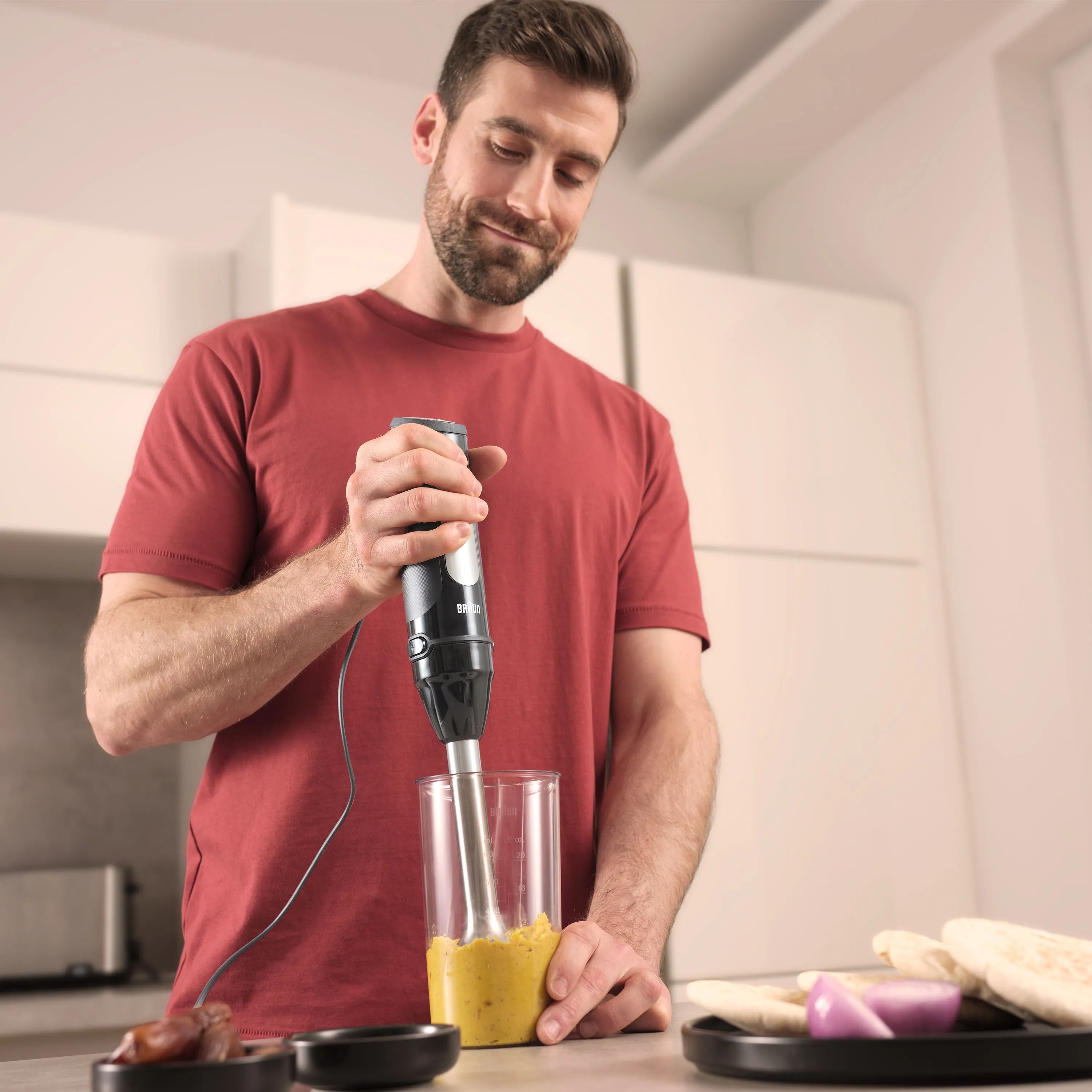 Braun Stavblendere Multiquick 5 Pro Stavblender MQ55254M - 5 dele i Sort/grå, 3