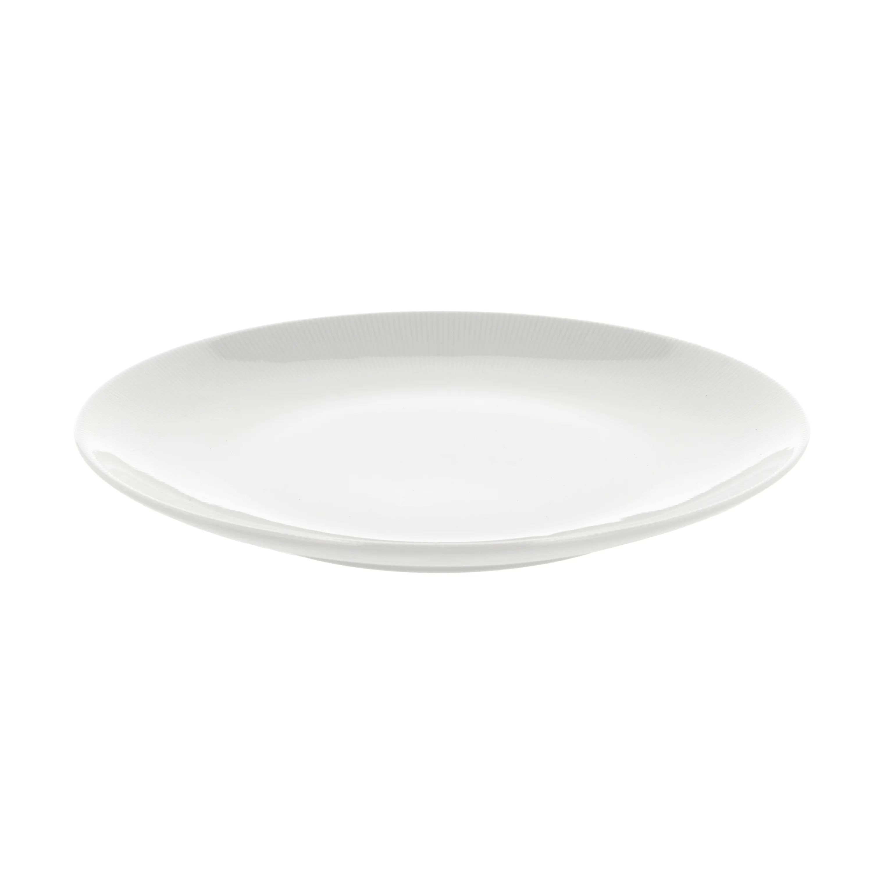 Pillivuyt Middagstallerkener Eventail Tallerken i Hvid, 28 cm, 1