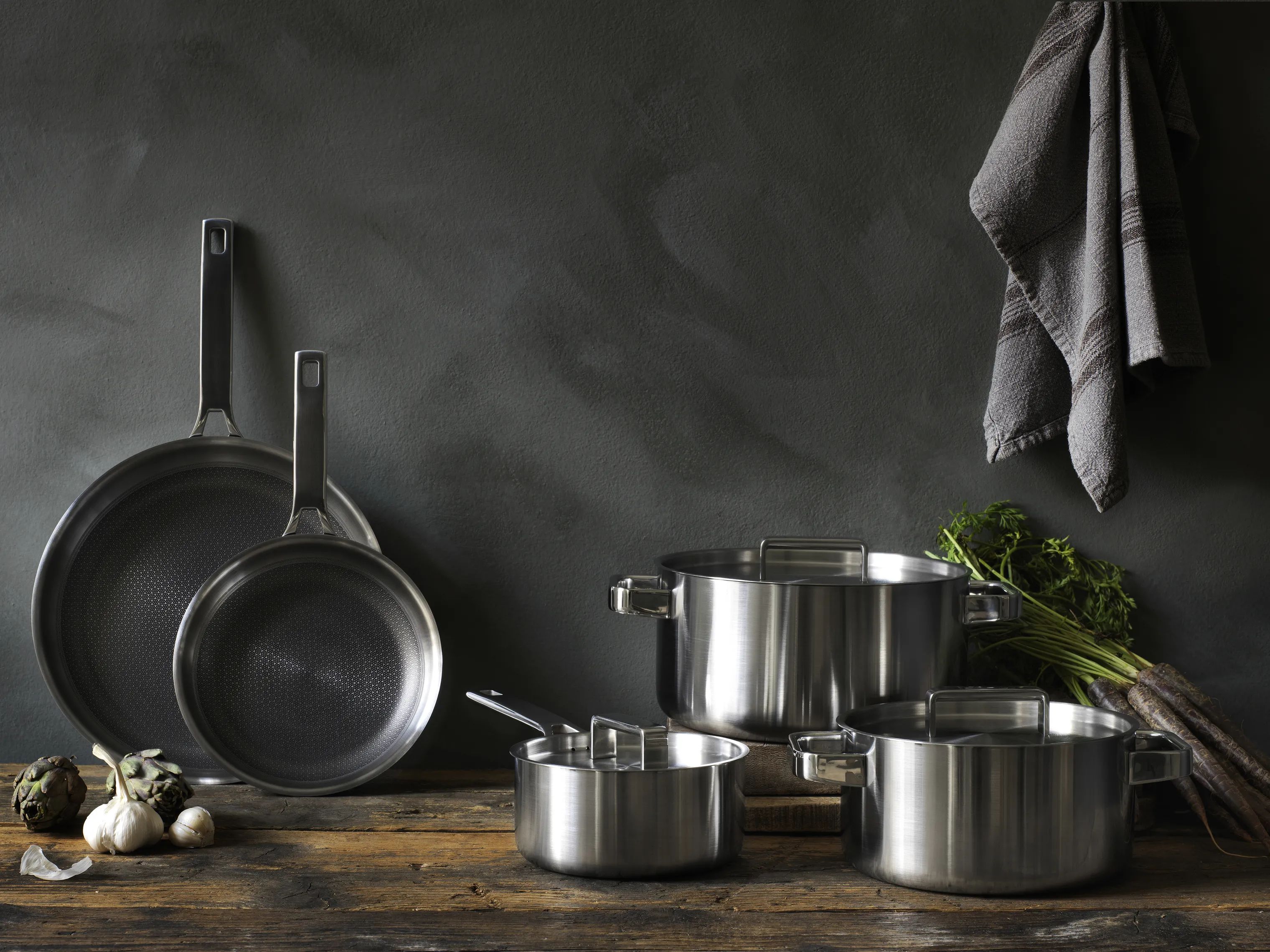 Timm Vladimir Kitchen Gryder Rustfrit stål 3PLY Gryde i 3 L, 2