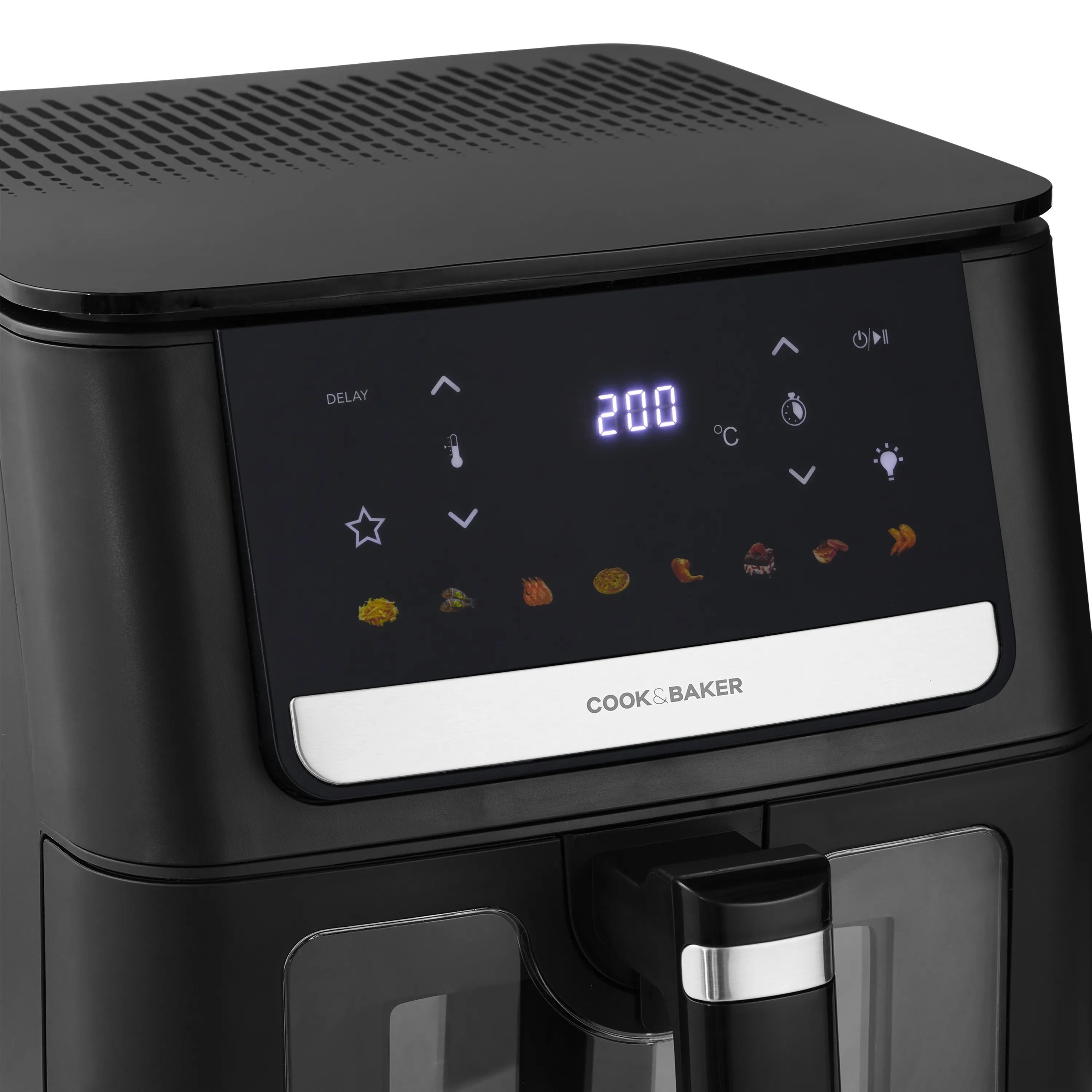 Cook & Baker Airfryers Airfryer i sort, 3