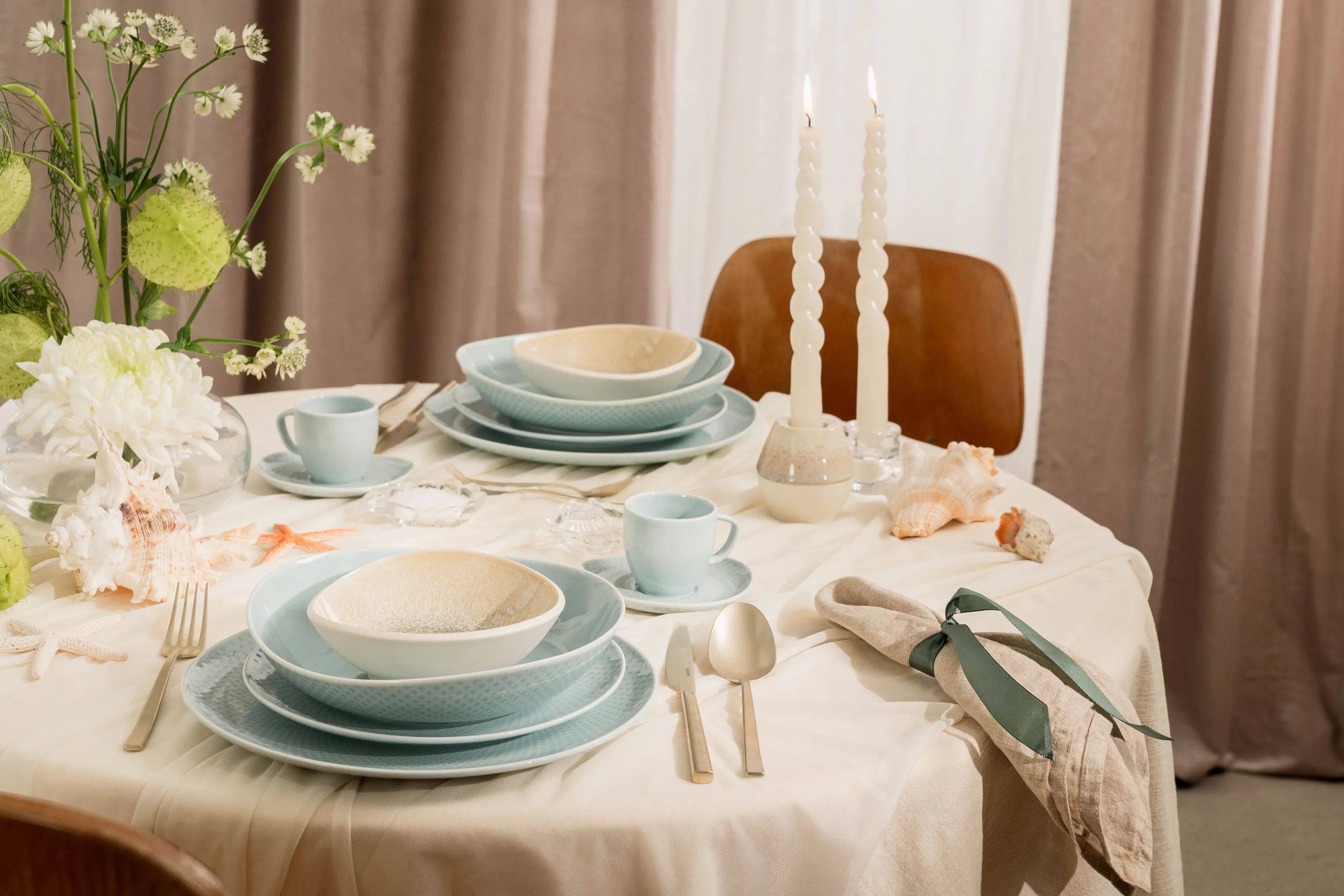 Rosenthal Middagstallerkener Junto Middagstallerken i Grøn, 27 cm, 2