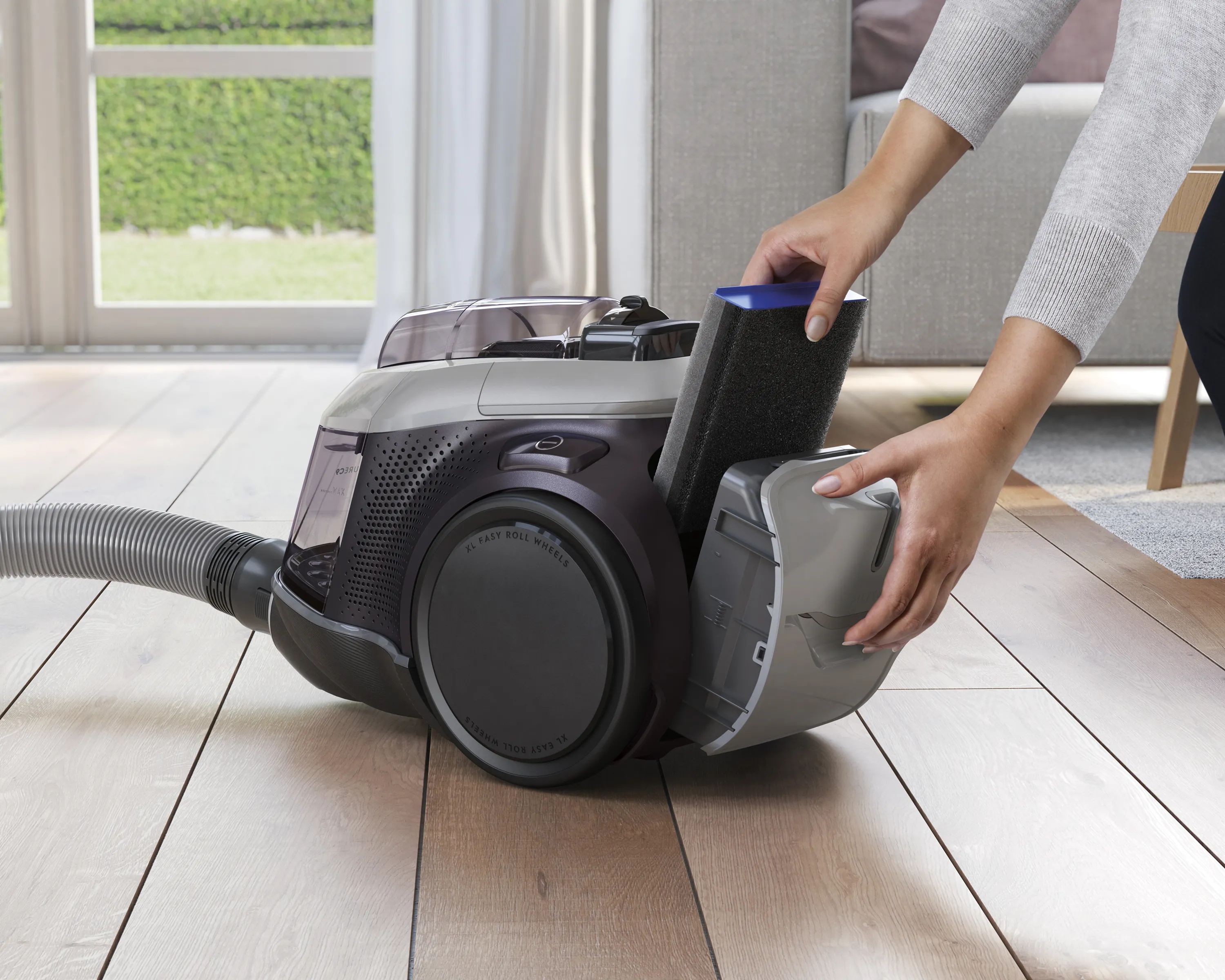 Electrolux Støvsugere Pure C9 Poseløs Støvsuger i Metalgrå, 3