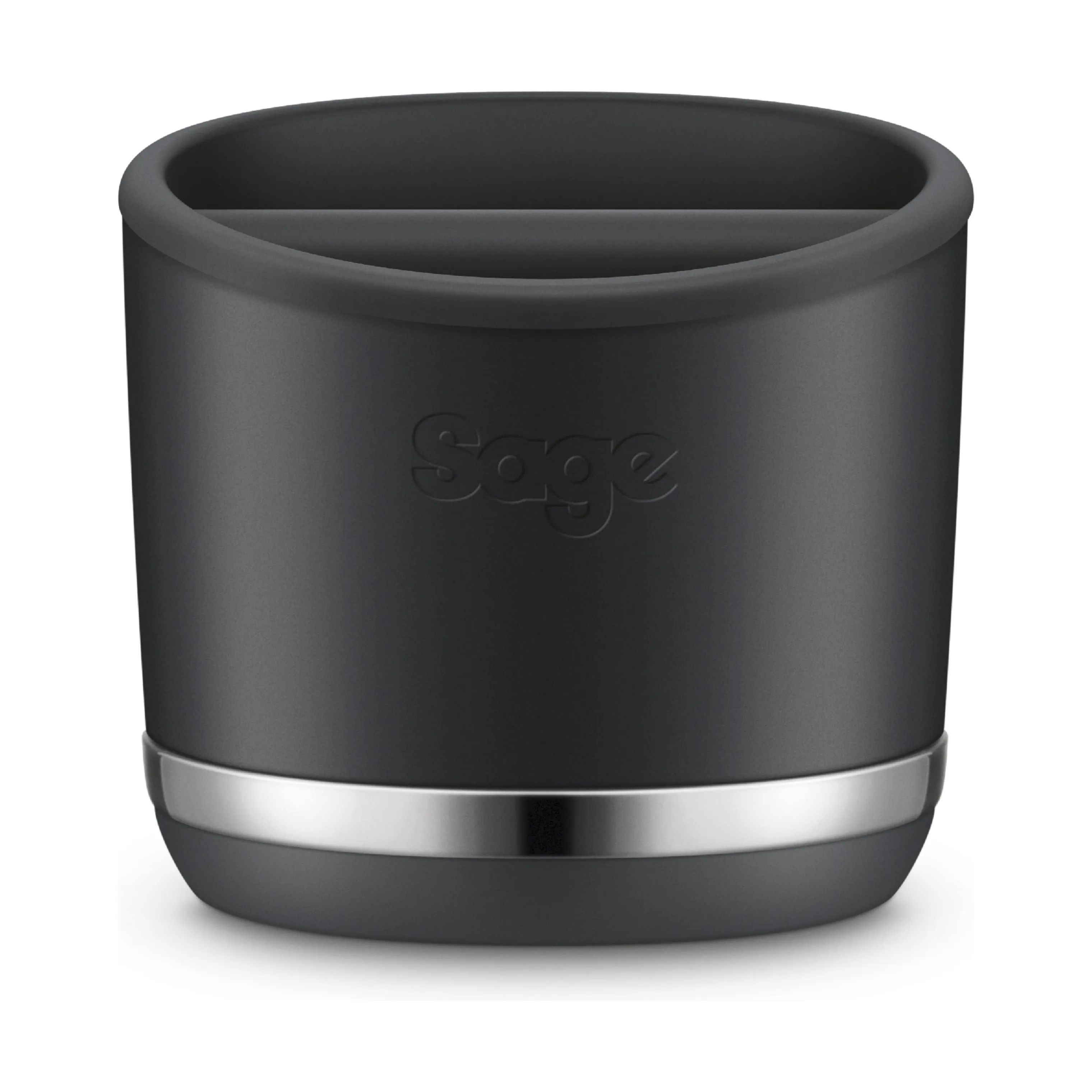 Sage Baristaudstyr Knock Box i Black Truffle, 20 pucks, 1