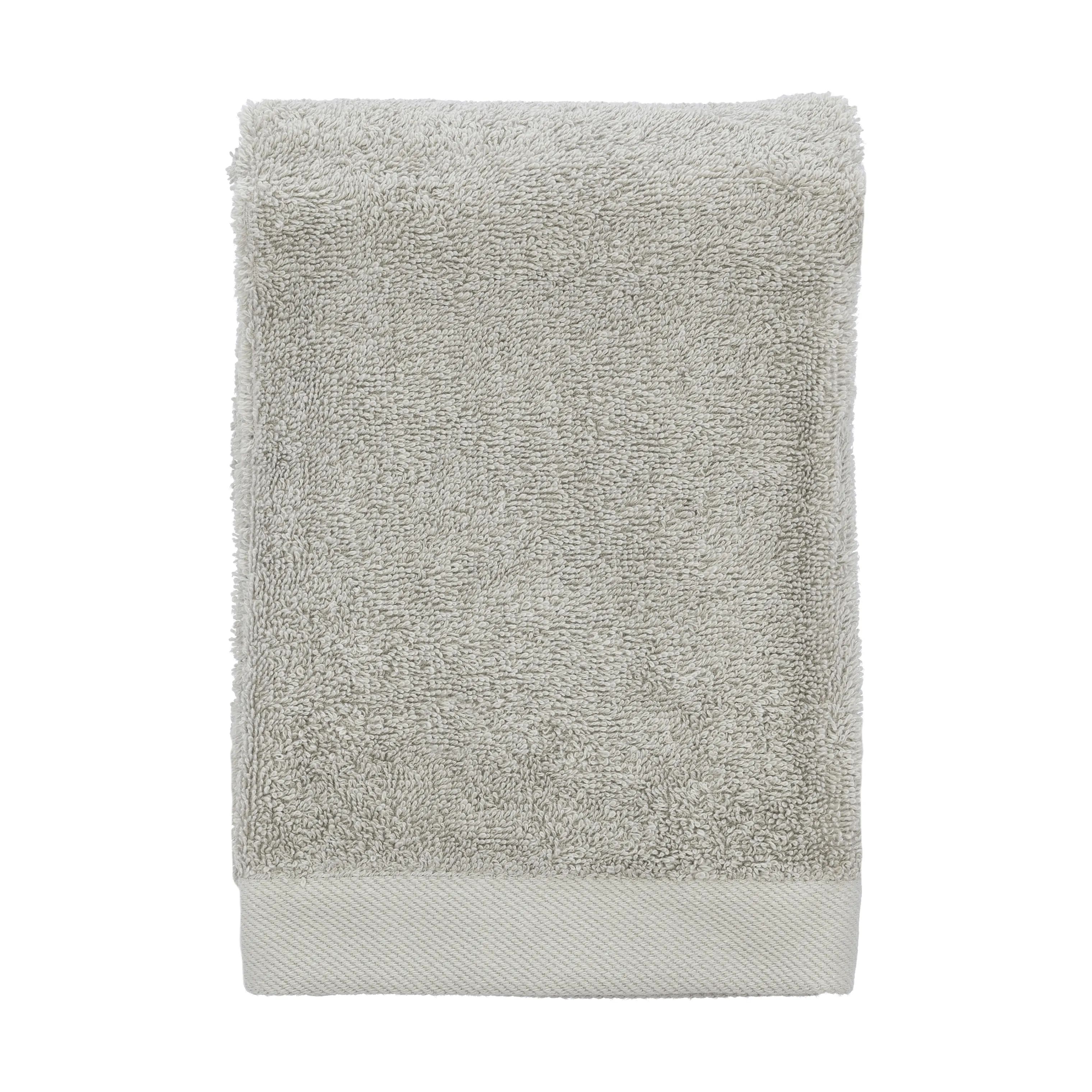 Södahl Håndklæder Organic Comfort Håndklæde i Light grey, B50 x L100 cm, 1