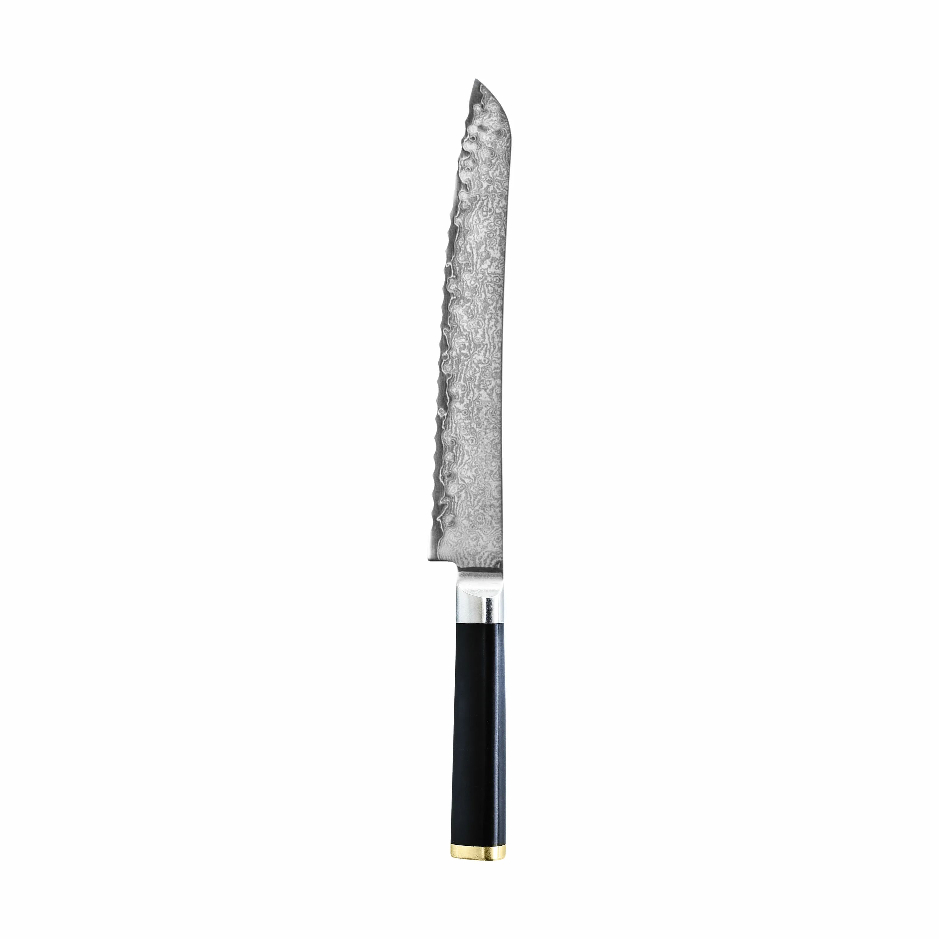 Timm Vladimir Kitchen Brødknive Damaskus Brødkniv i sort/messing, 1