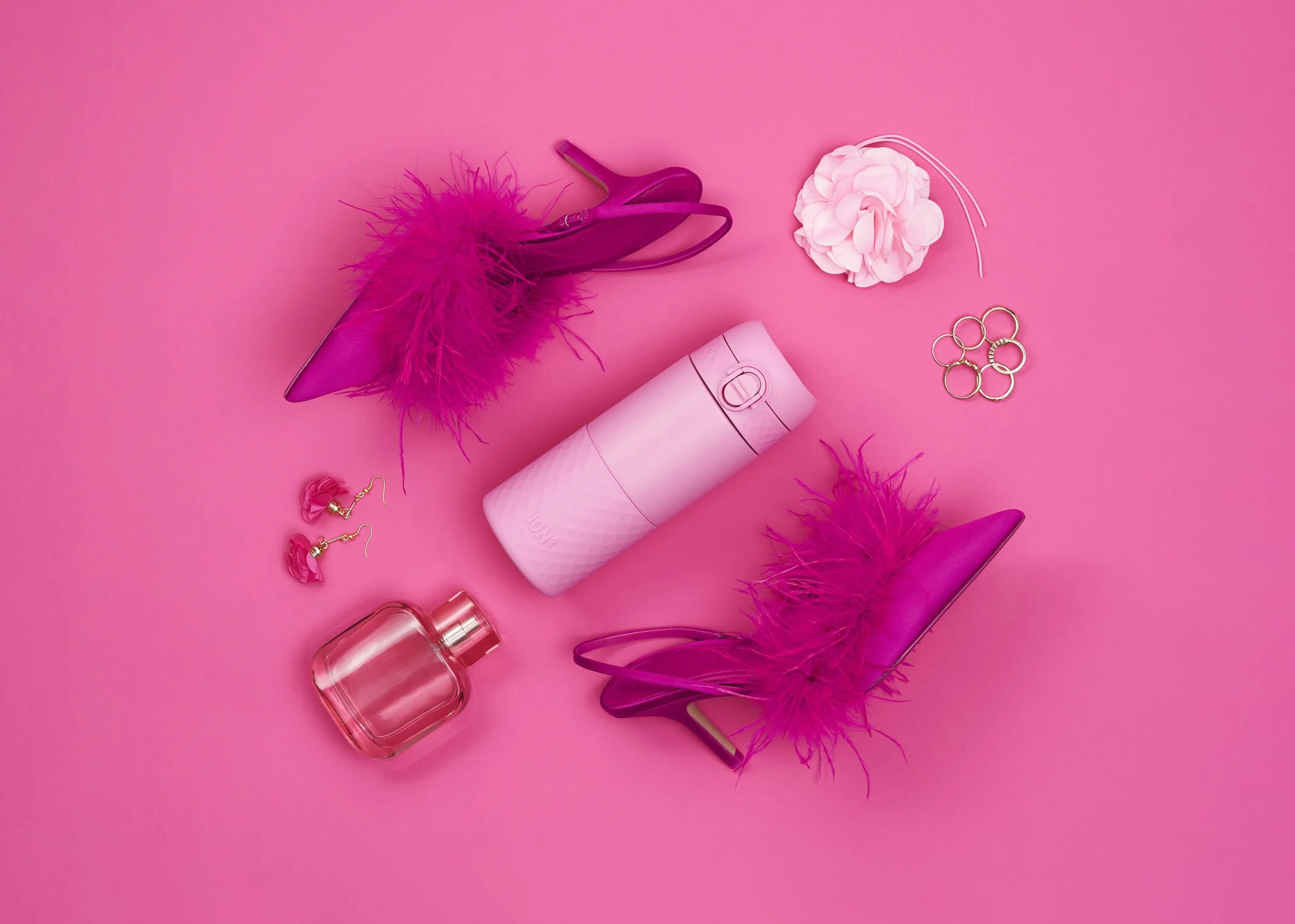 Ion8 To go kopper Travel Mugs To Go Termokop i Rose Bloom, 8