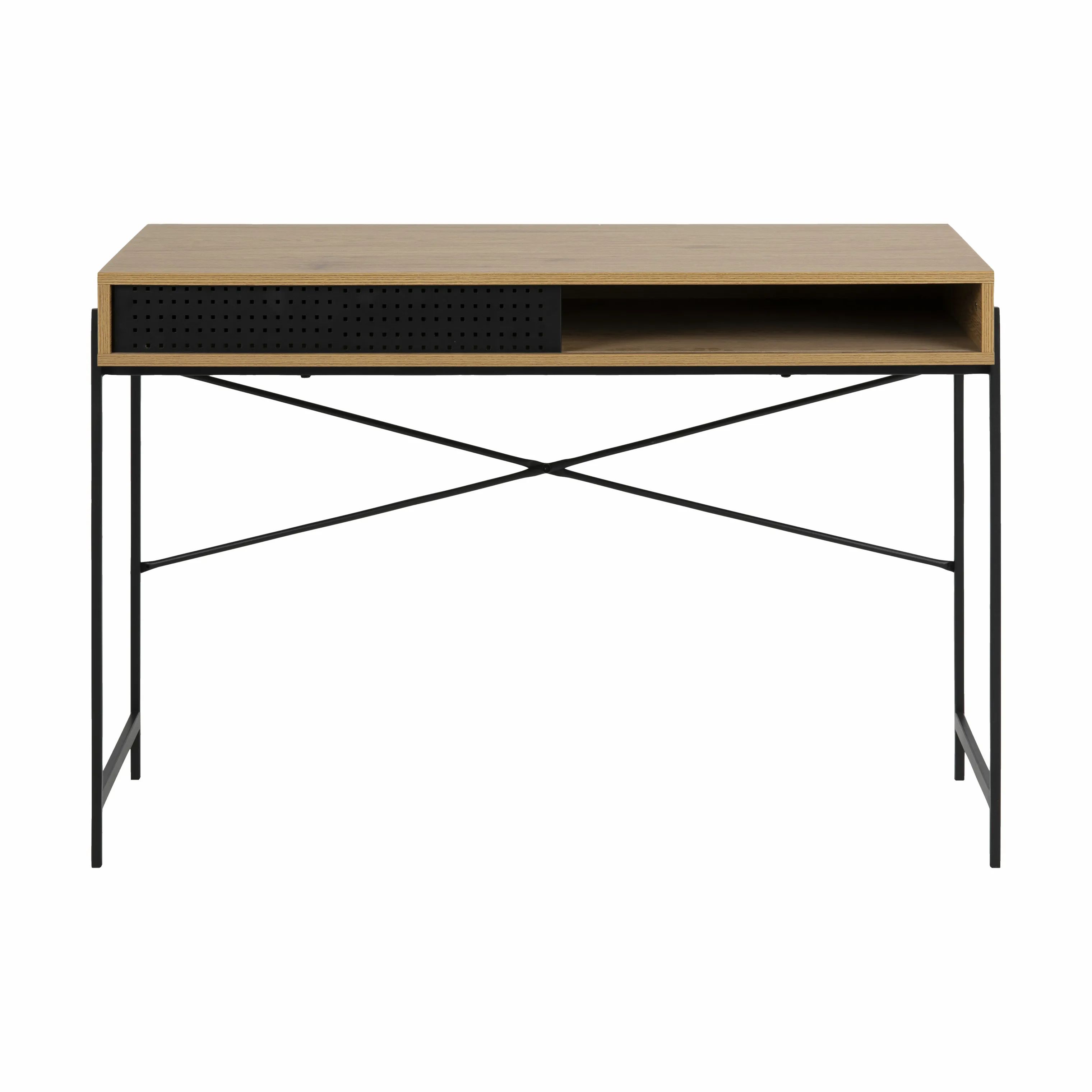CASA Living Skriveborde Angus Skrivebord i natur/sort, 1