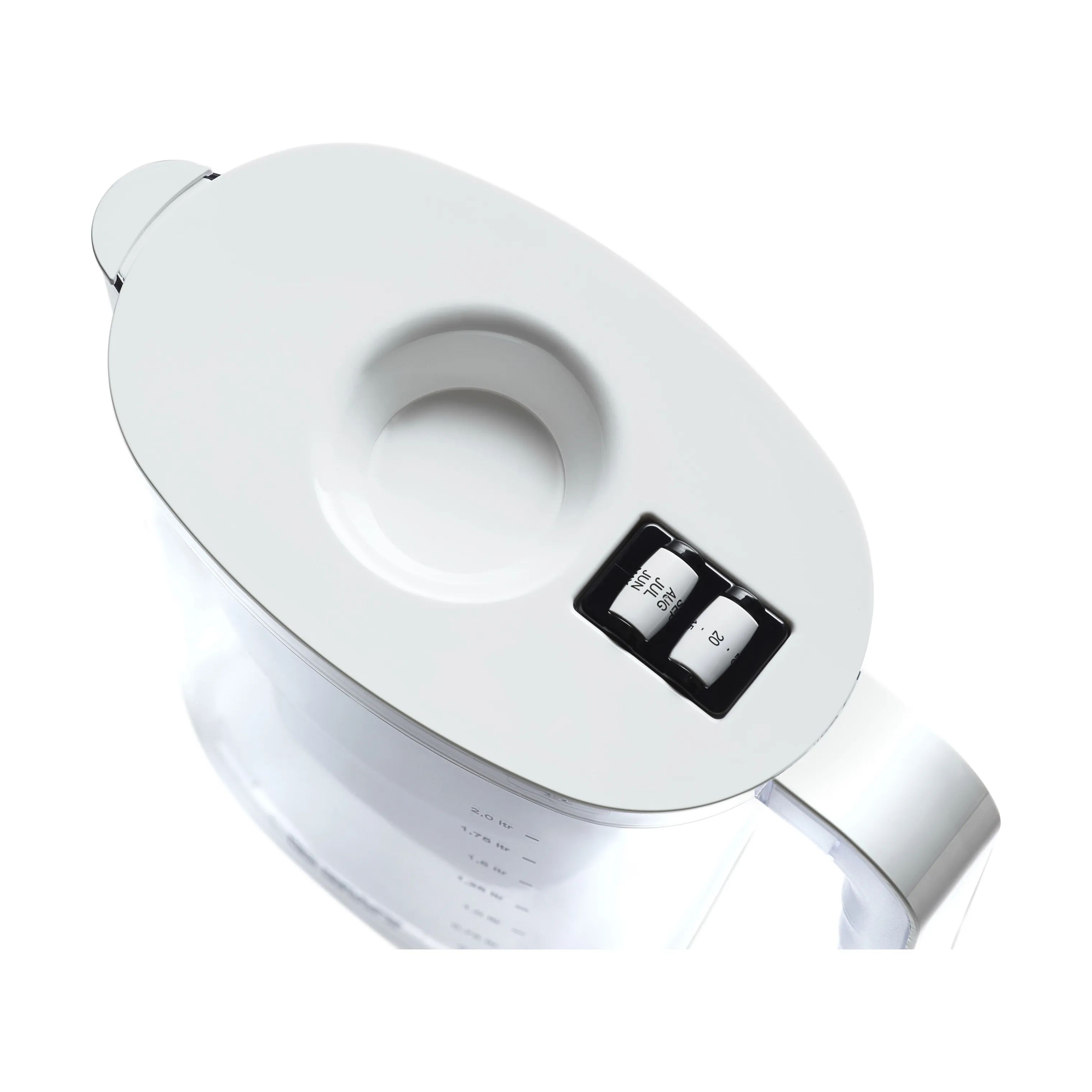 BWT Serveringskander Aqualizer Vida Vida Vandfilterkande i HVID, 3