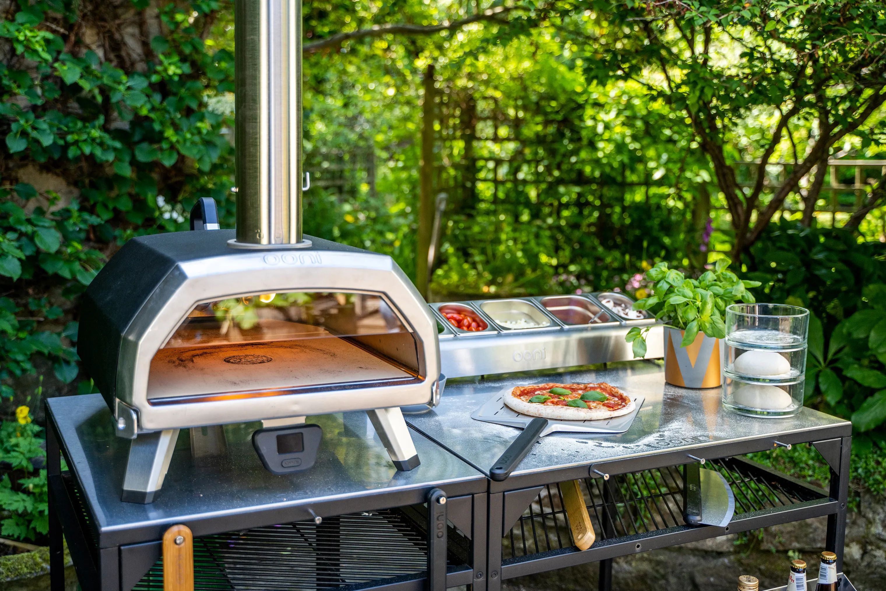 Ooni Øvrigt grilltilbehør Pizzaovnsdør i Sølvfarvet, 3