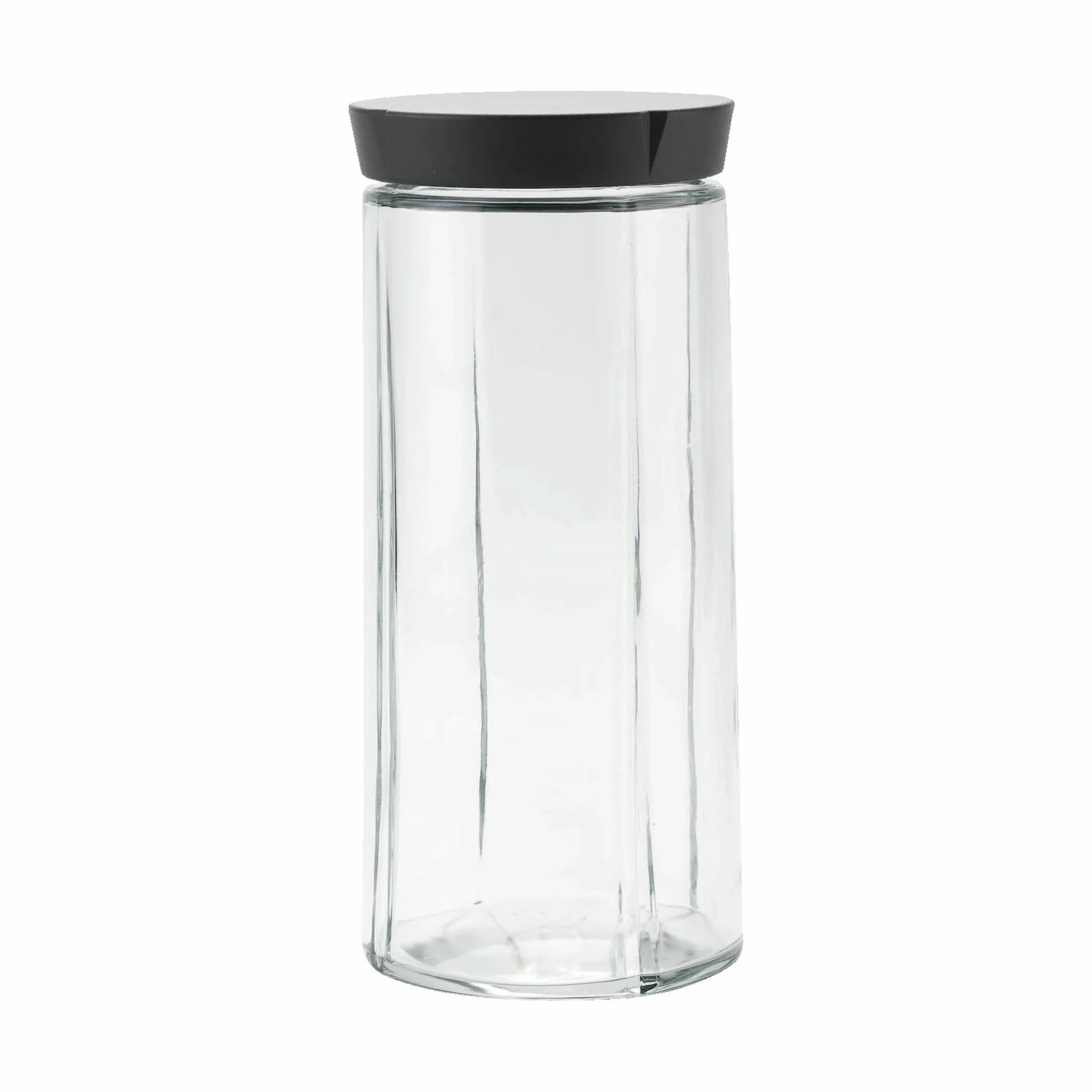 Rosendahl Opbevaringsglas Grand Cru Opbevaringsglas i Klar/sort, 1.5 L, 1