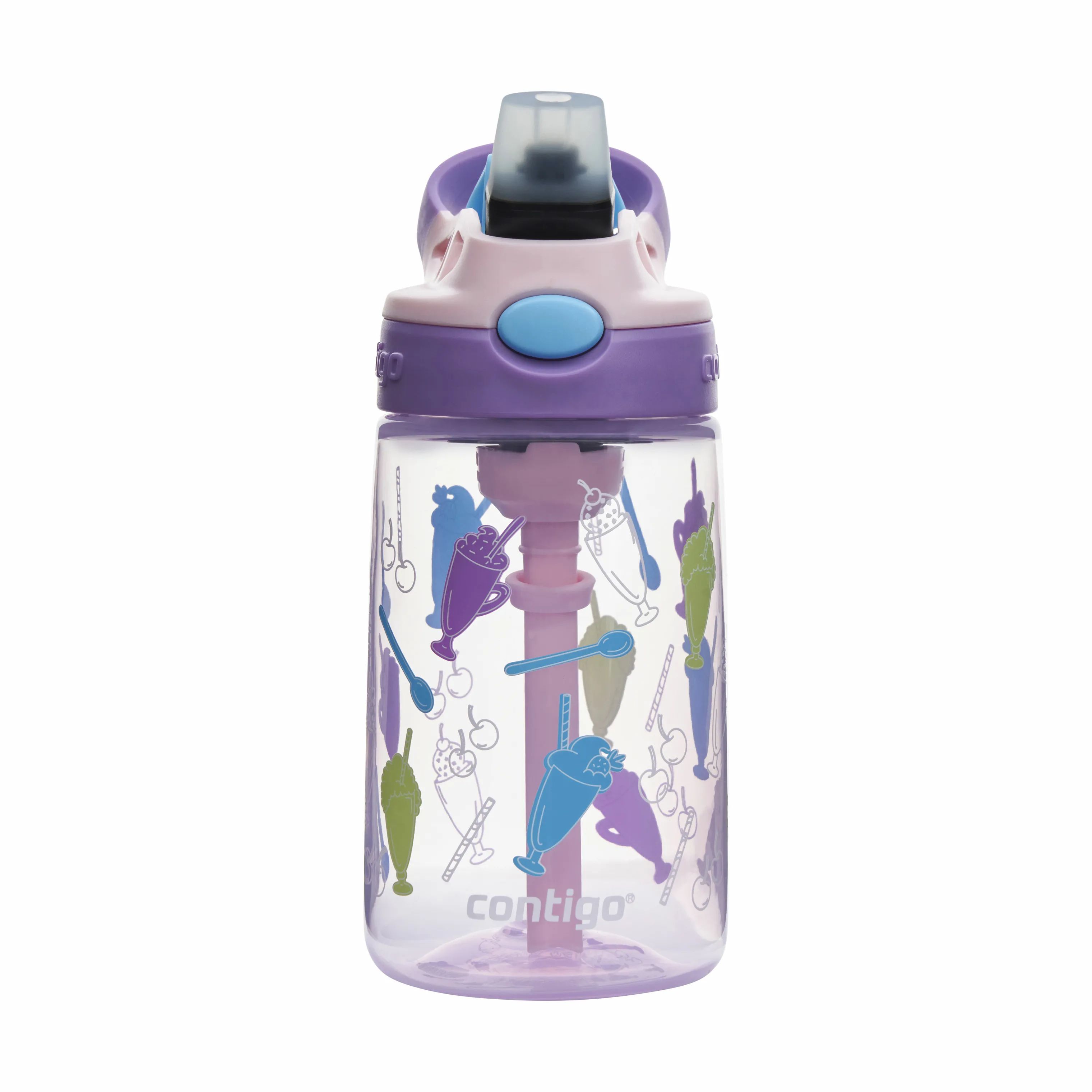 Contigo Drikkedunke Easy Clean Drikkeflaske i Strawberry shakes, 2