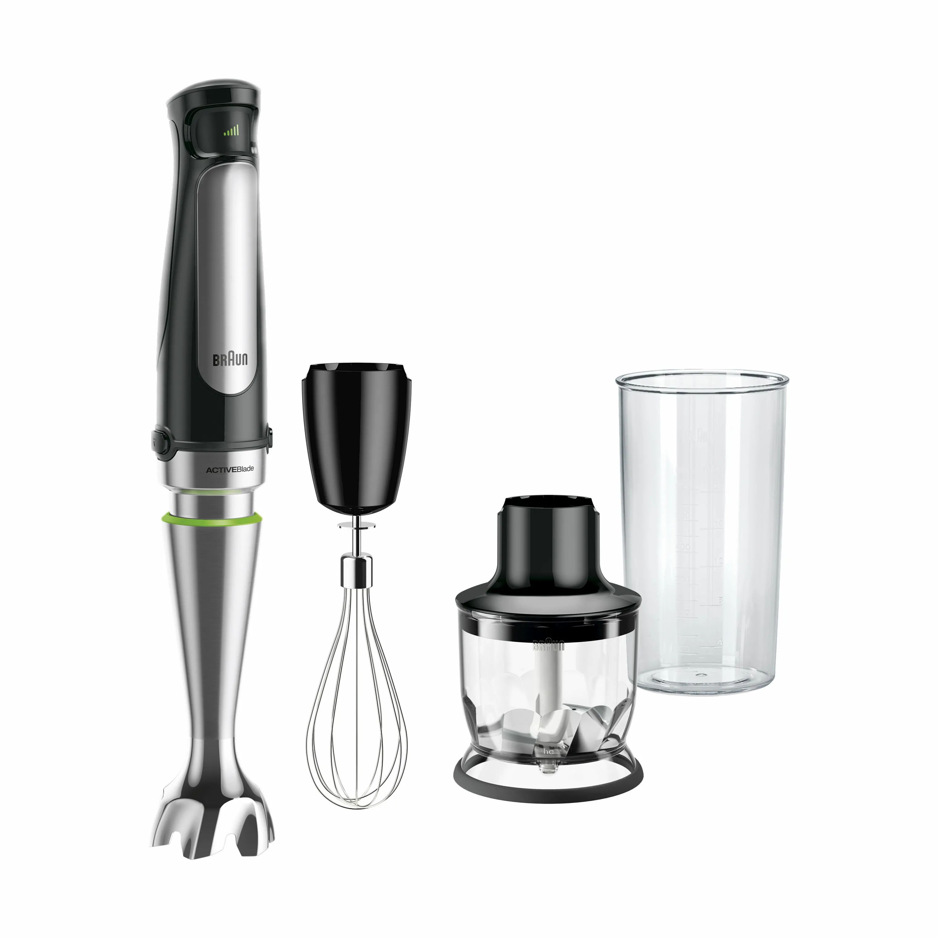 Braun Stavblendere Multiquick 7 Stavblender MQ7025X i sort/grå, 1