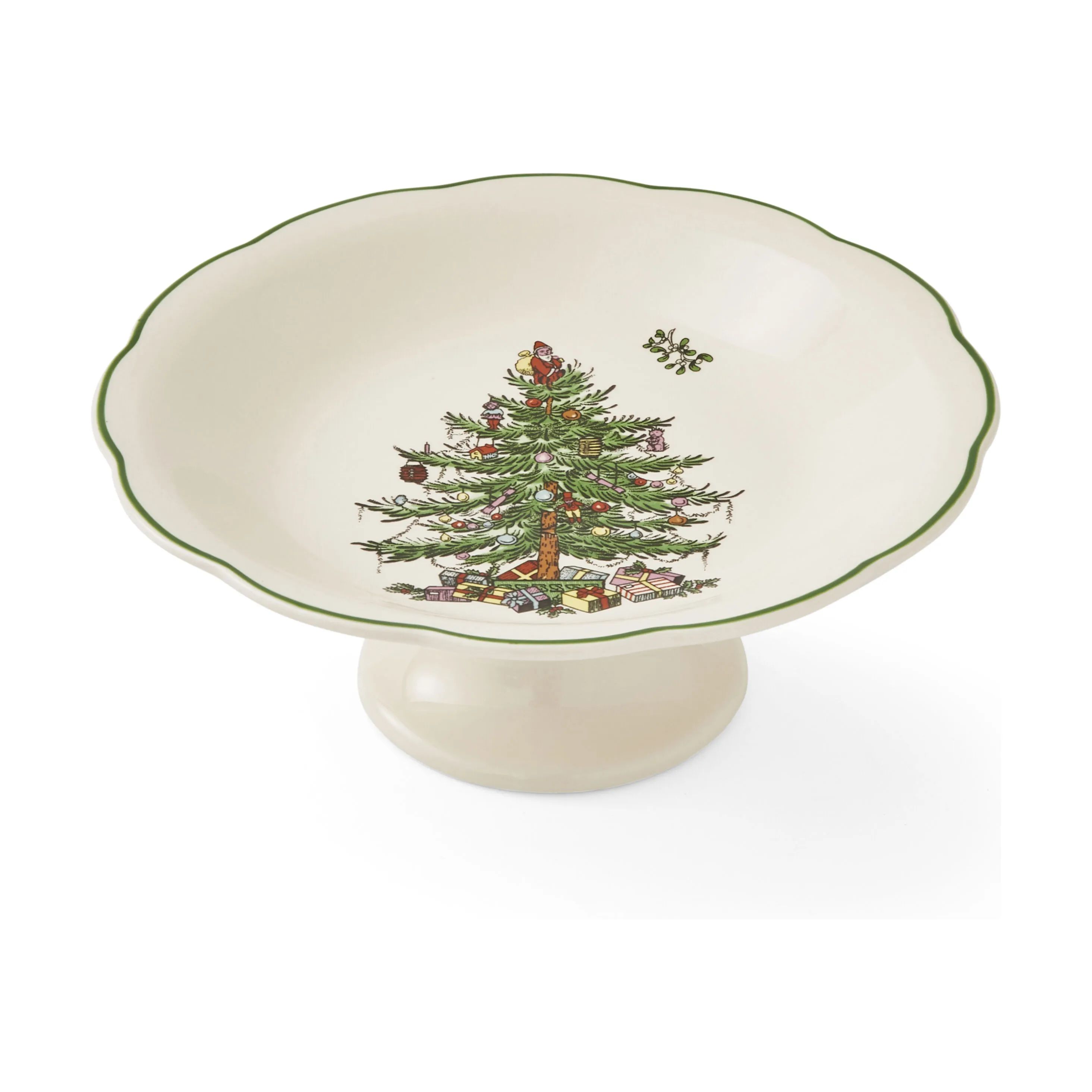 Spode Serveringsskåle Christmas Tree Skål i Hvid/grøn/rød, 3