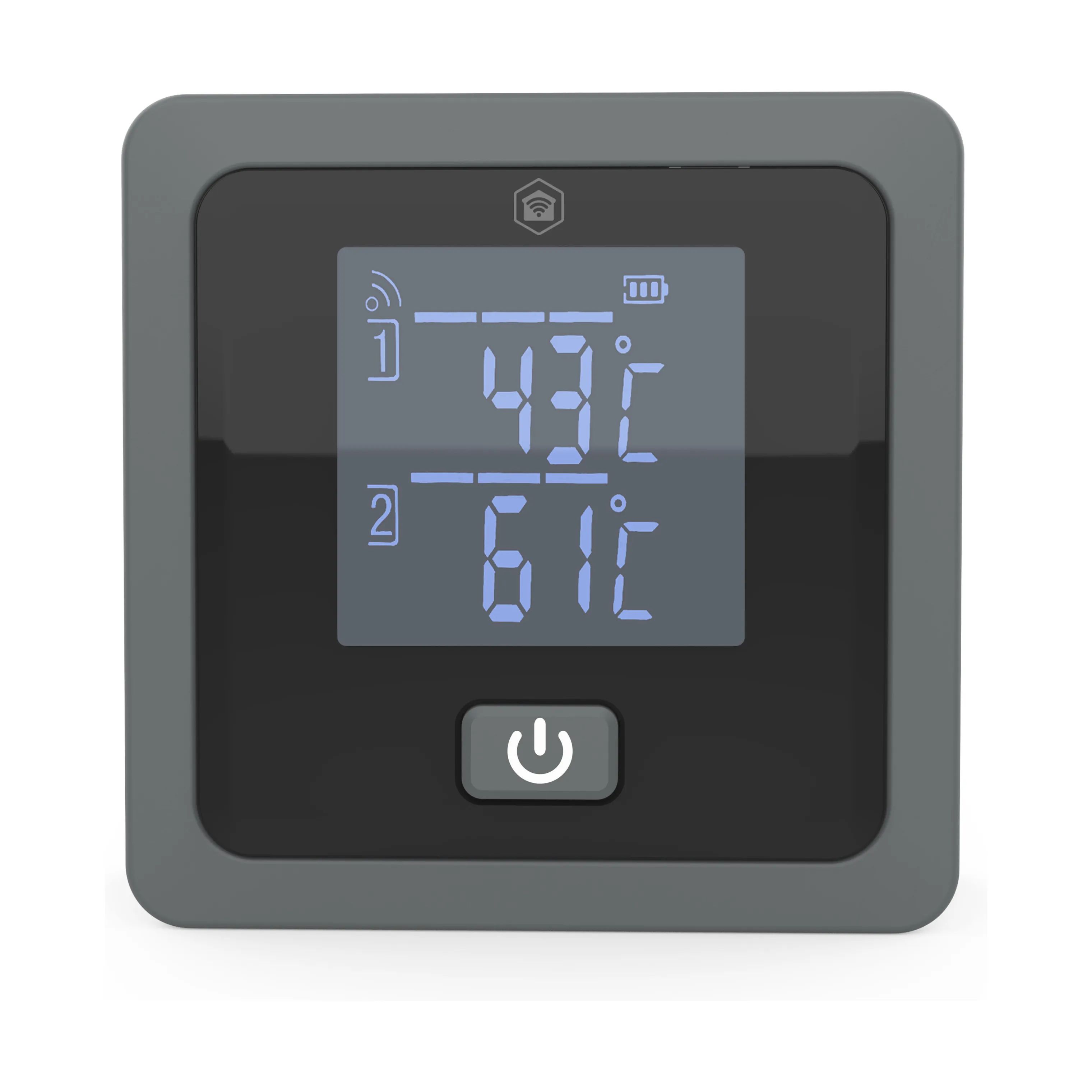 Nedis Stegetermometre SmartLife Stegetermometer i Grå, 2