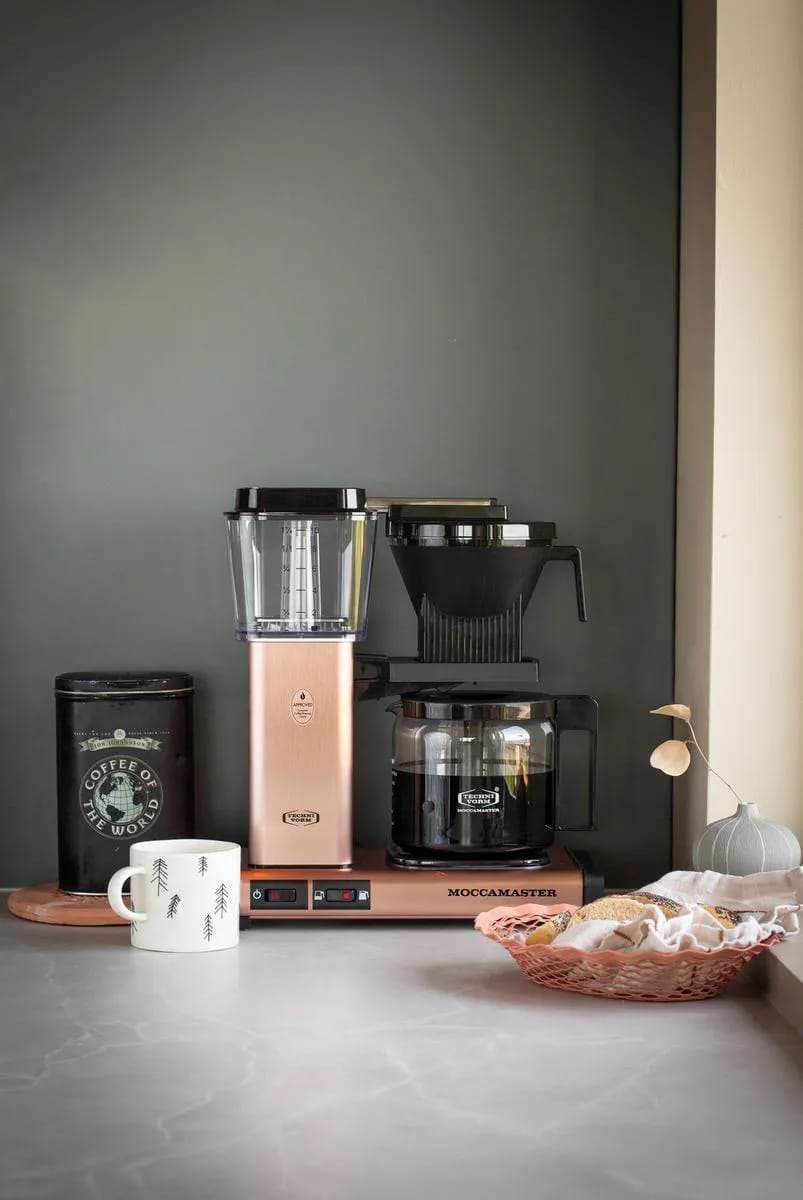 Moccamaster Kaffemaskiner Optio Kaffemaskine i Rose Gold1, 3