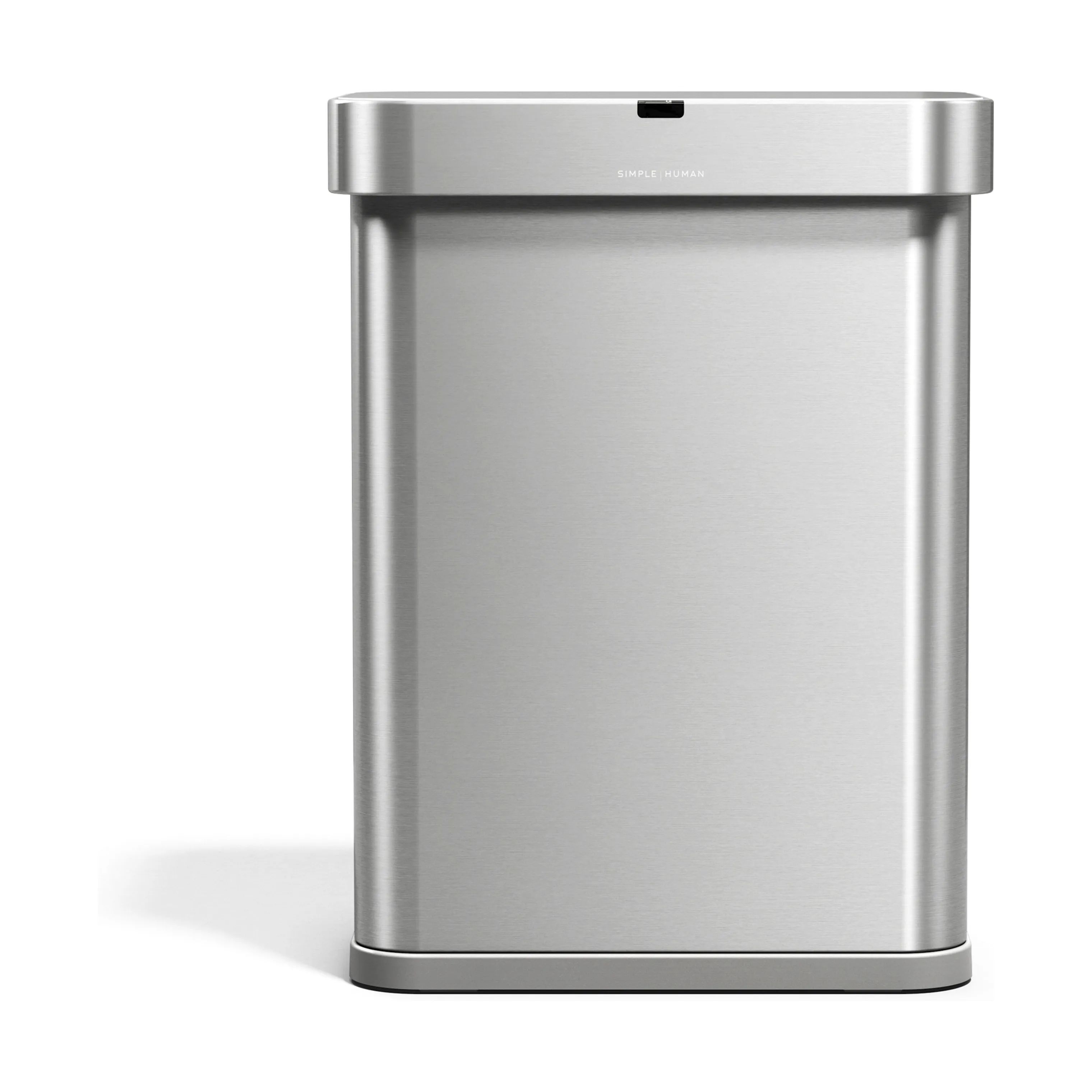Simplehuman Spande uden pedal Affaldsspand i Børstet stål, 1