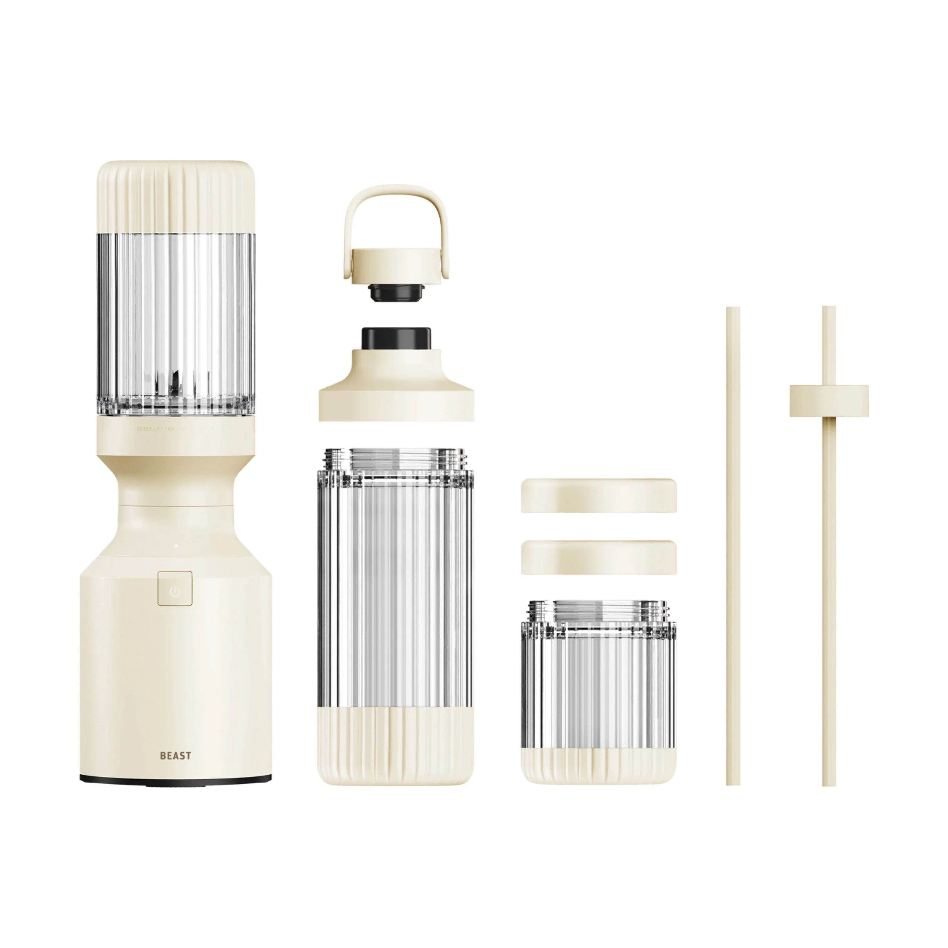 Beast Smoothieblendere Mighty Plus Blender i Sand, 7