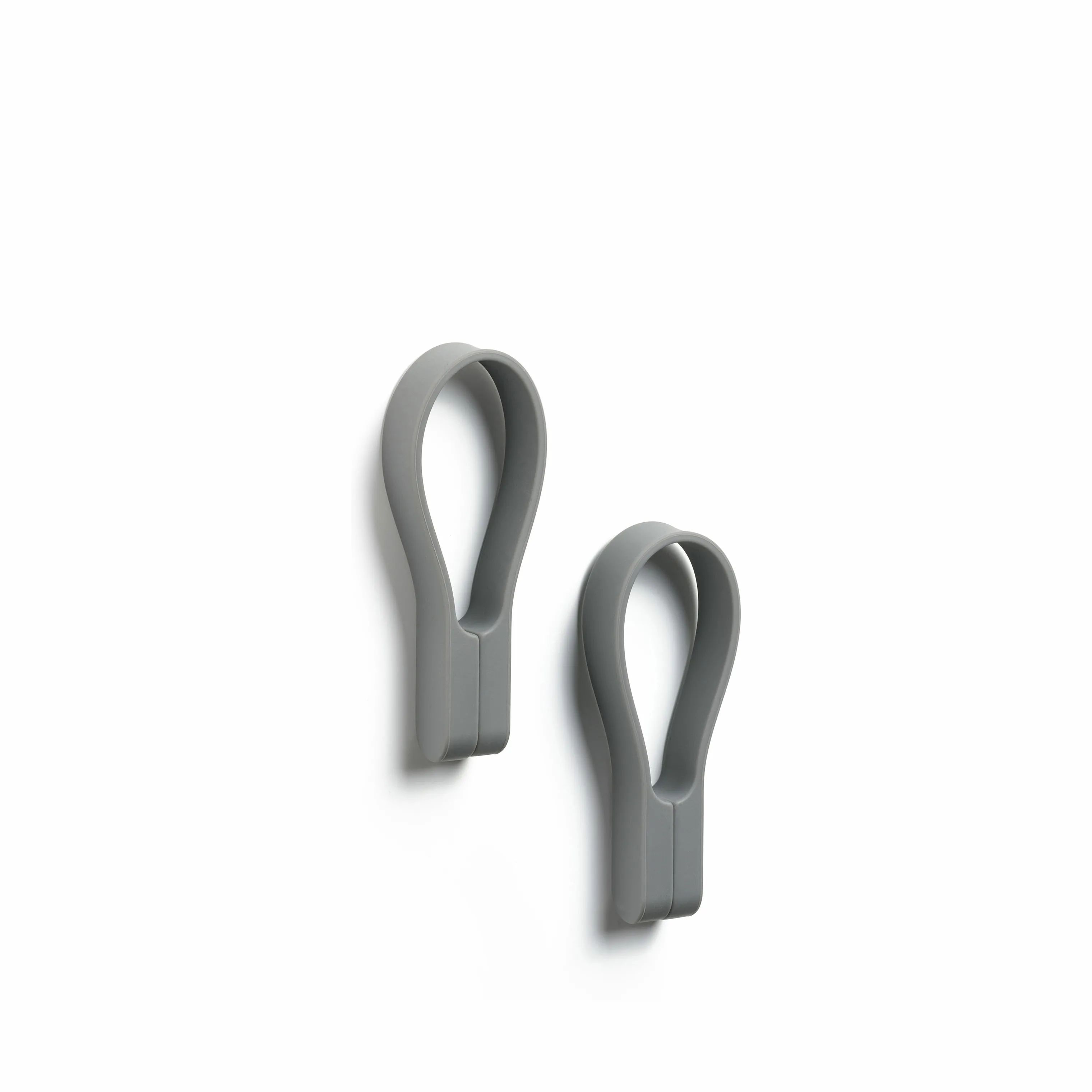 Zone Knager Loop Håndklædestrop Magnet - 2 stk. i Grey, 1