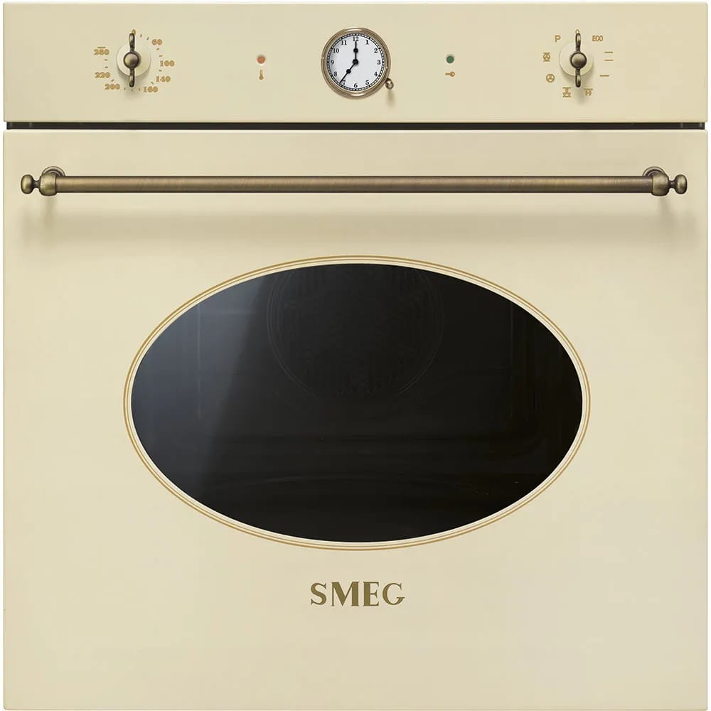 Smeg Indbygningsovne Colonial Indbygningsovn i Beige, 1
